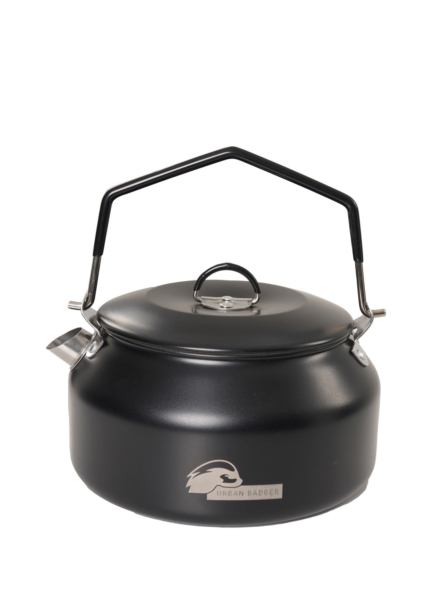 Urban Badger Balbal 1 Litre Siyah Renkli Kamp Çaydanlık