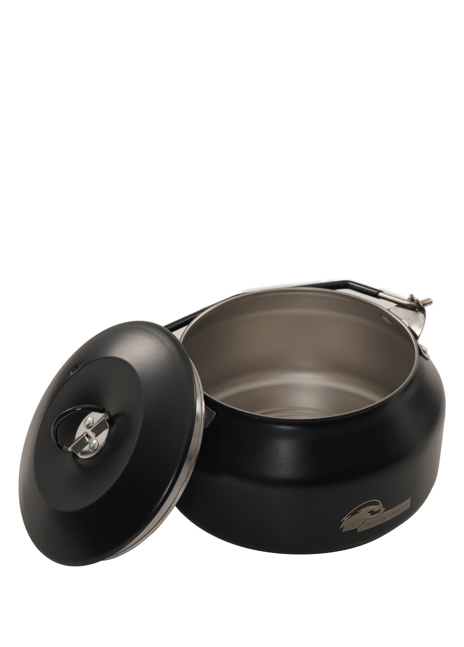 Urban Badger Balbal 1 Litre Siyah Renkli Kamp Çaydanlık