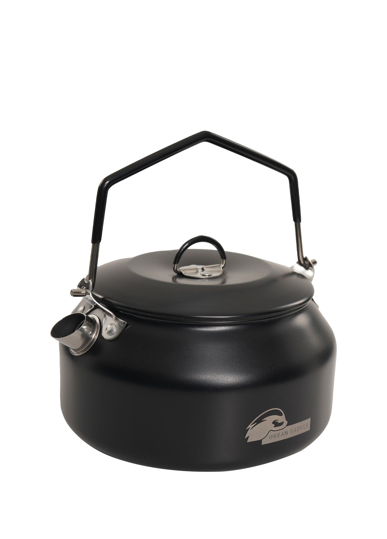 Urban Badger Balbal 1 Litre Siyah Renkli Kamp Çaydanlık