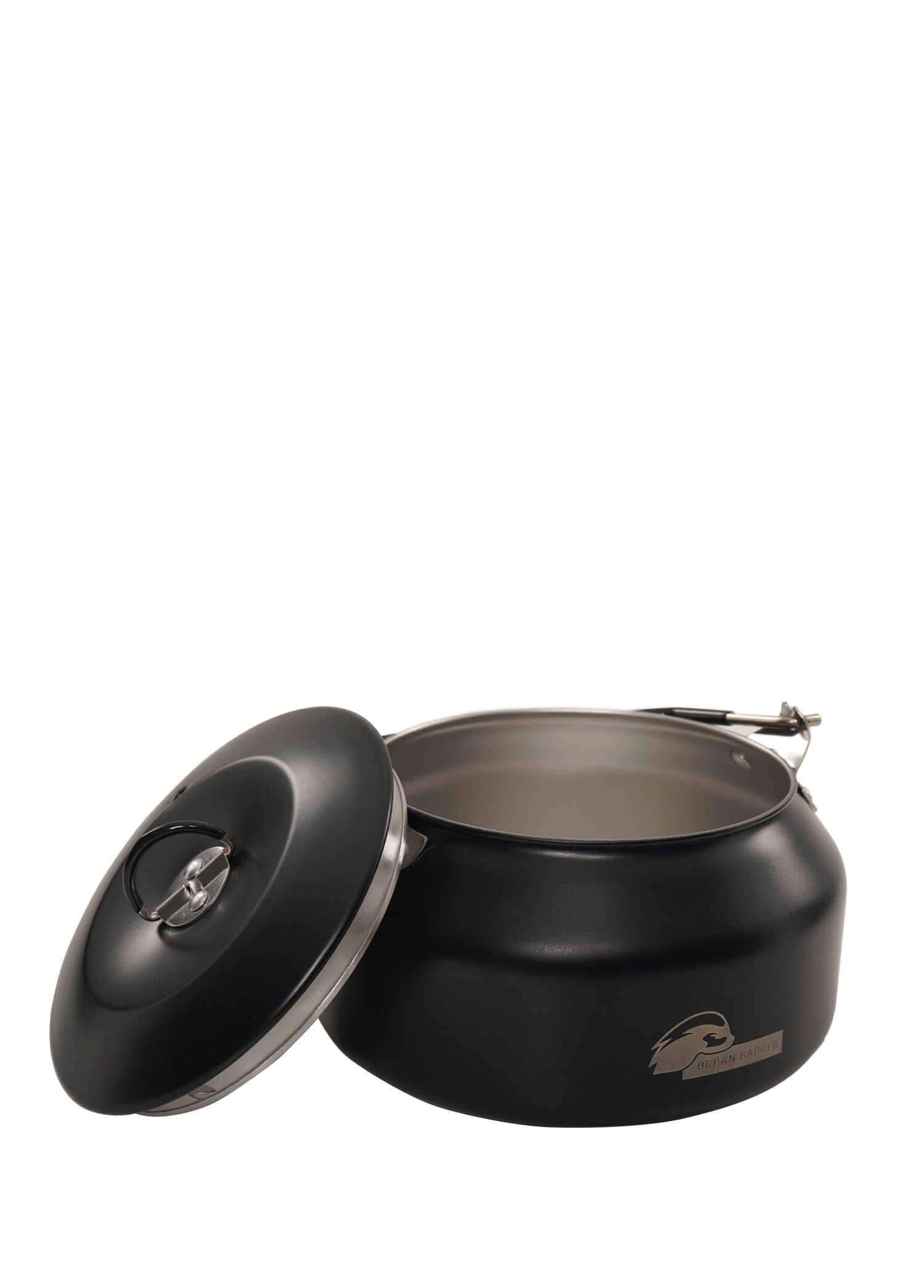 Urban Badger Balbal 1 Litre Siyah Renkli Kamp Çaydanlık