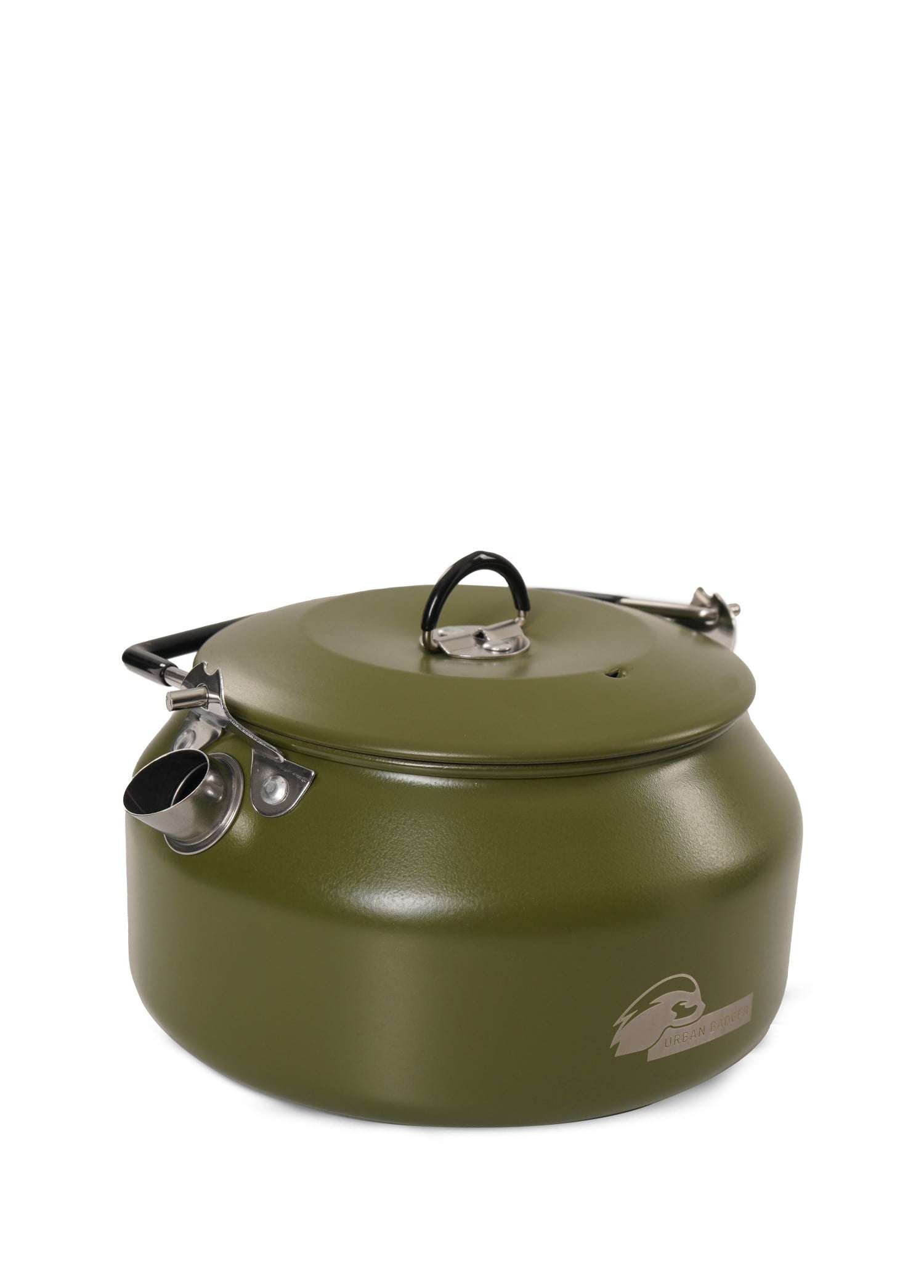 Urban Badger Balbal 1 Lt Yeşil Renkli Kamp Çaydanlık
