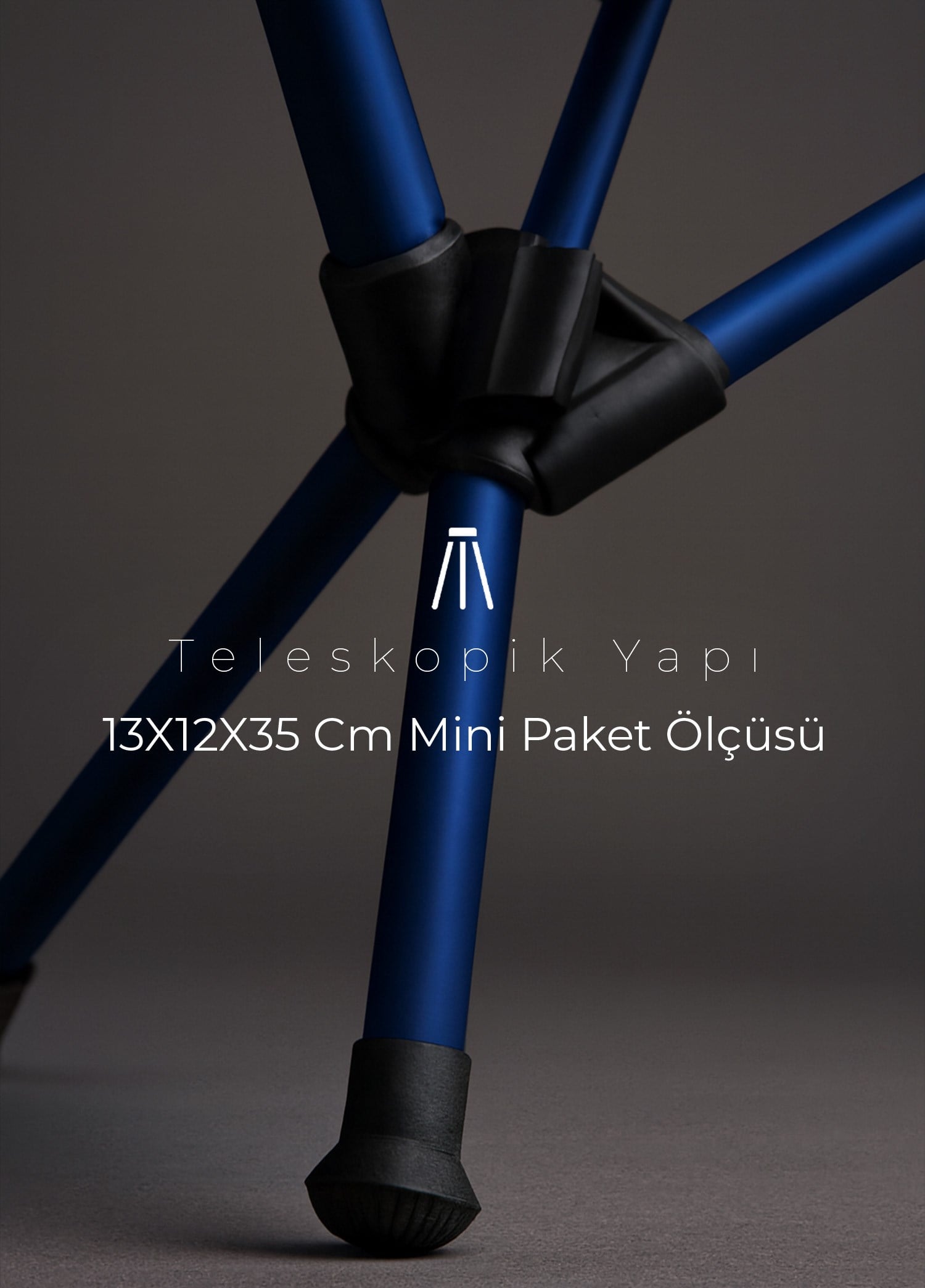 Urban Badger Mavi Loki Sandalye Teleskopik 950 gr 7050 Alüminyum Ultra Hafif 600D Oxford Kumaş