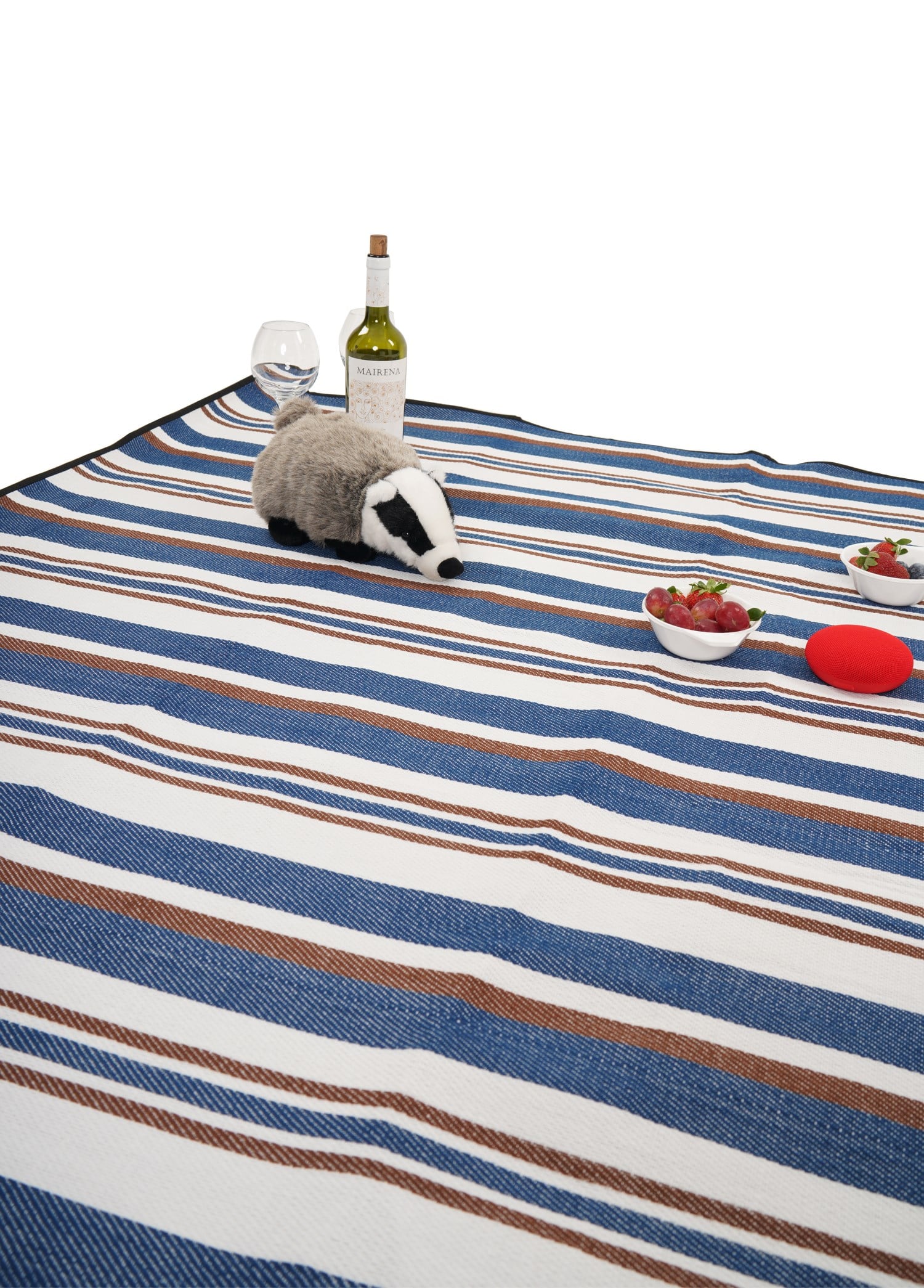 Urban Badger Wunjo Piknik Örtüsü 1.2x2m Mavi-Beyaz