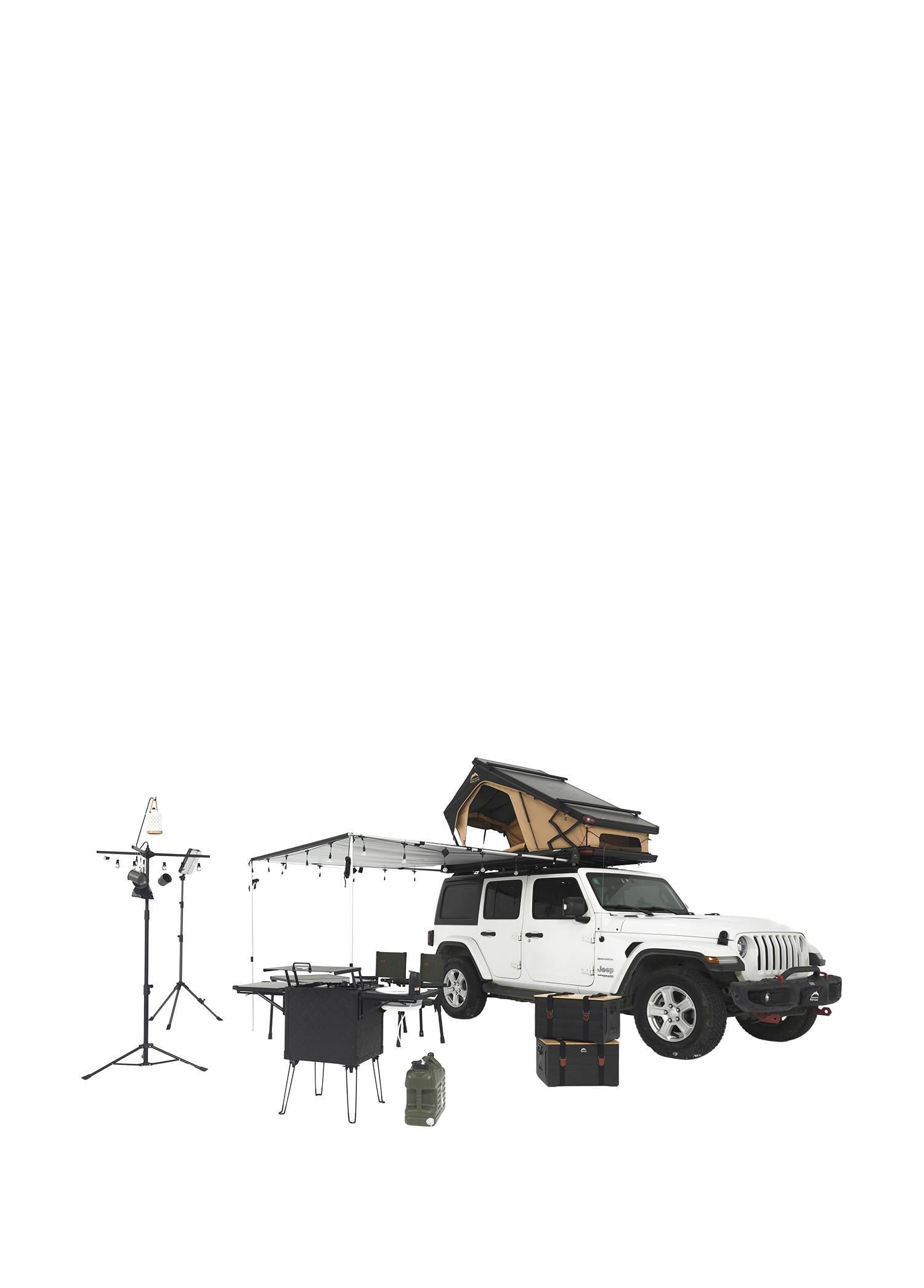 Wild Land Bush Cruiser V2 Pro, 2 Kişilik Hızlı Ve Kolay Kurulum Araç Yan Çadırı