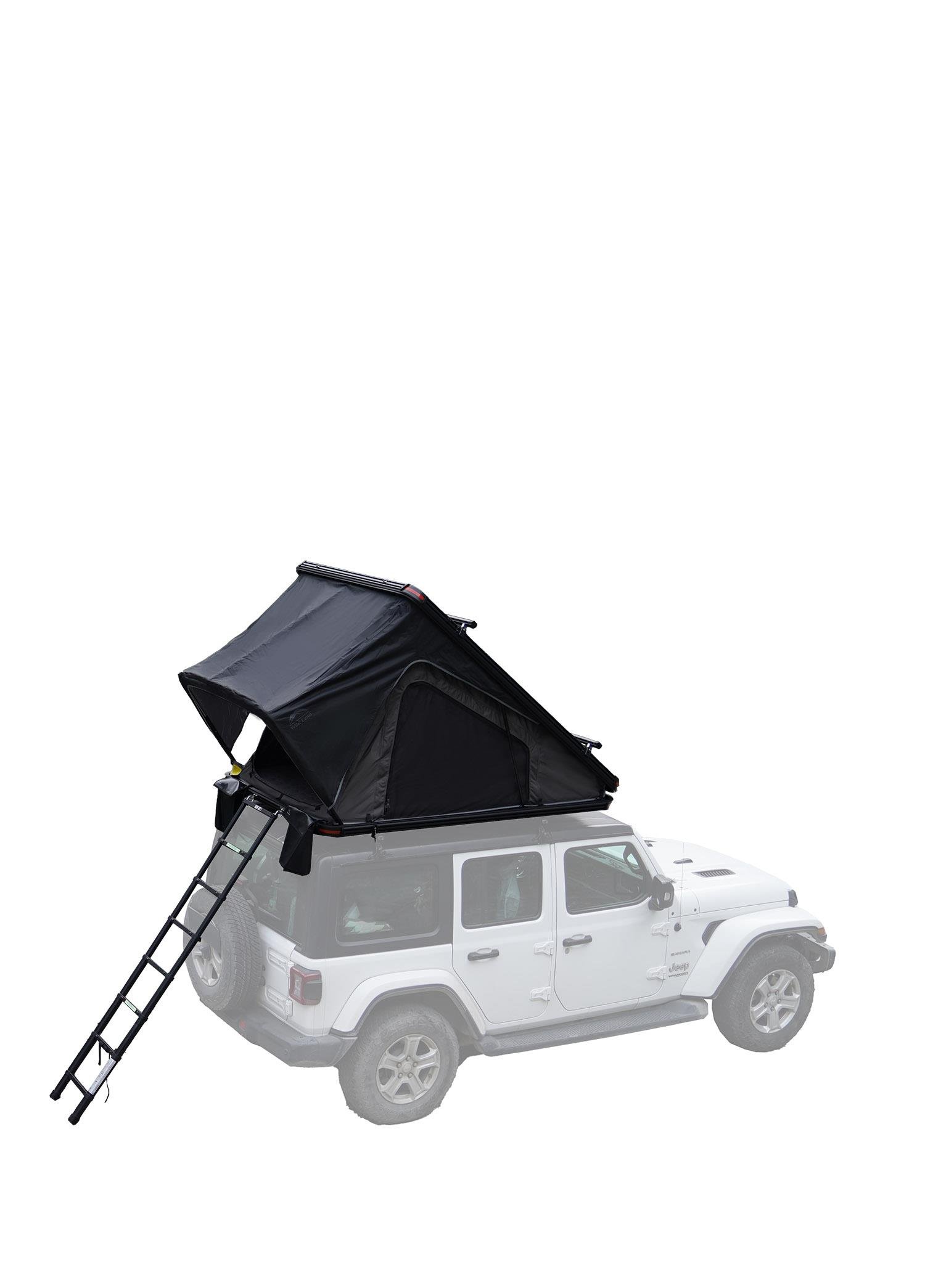 Wild Land Bush Cruiser Yeni Tasarım Üçgen Sert Kabuklu Alüminyum Araç Üstü Çadır