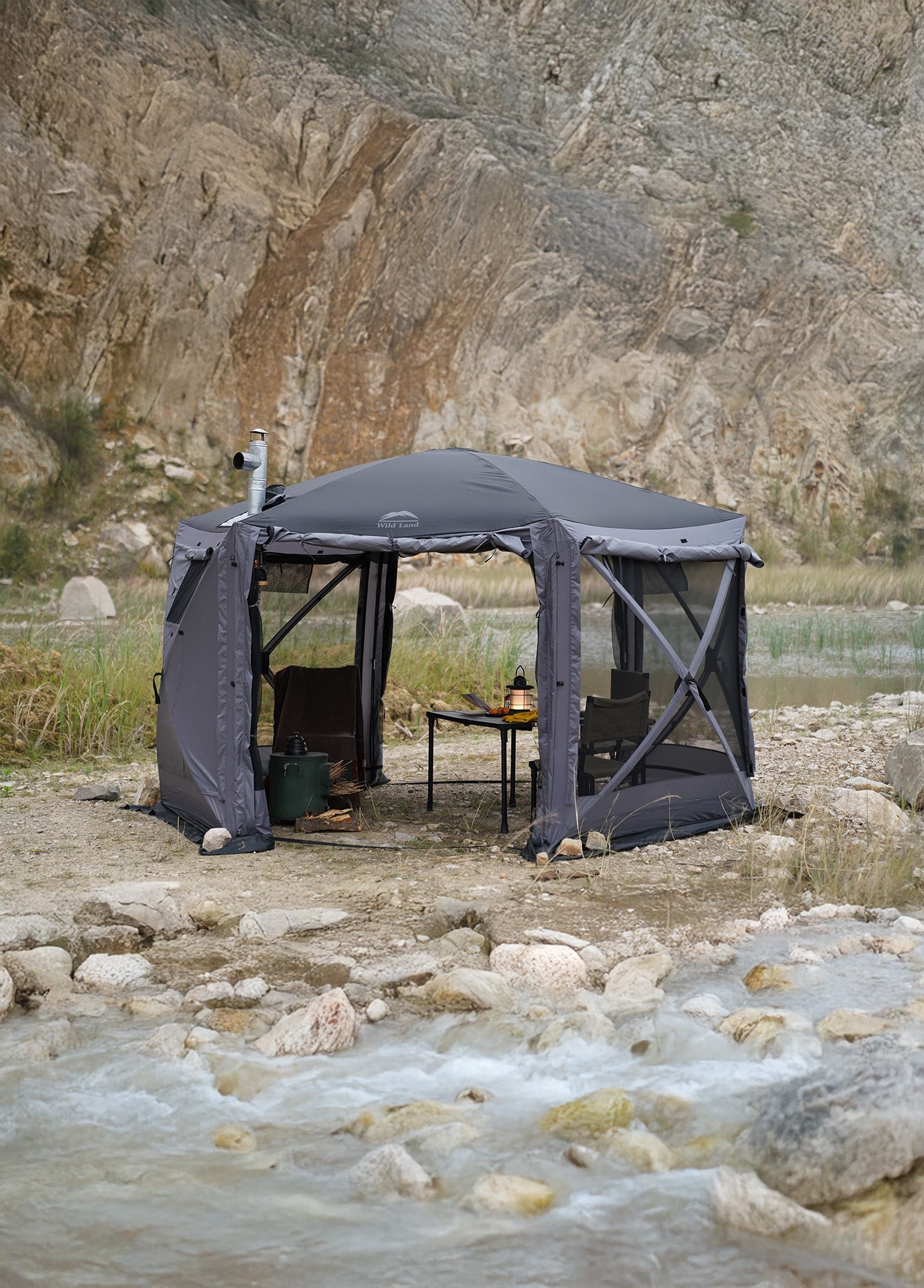 Wild Land Hub Screen House 600 Lux, Hub Çadır Saniyeler İçinde Kolay Kurulum