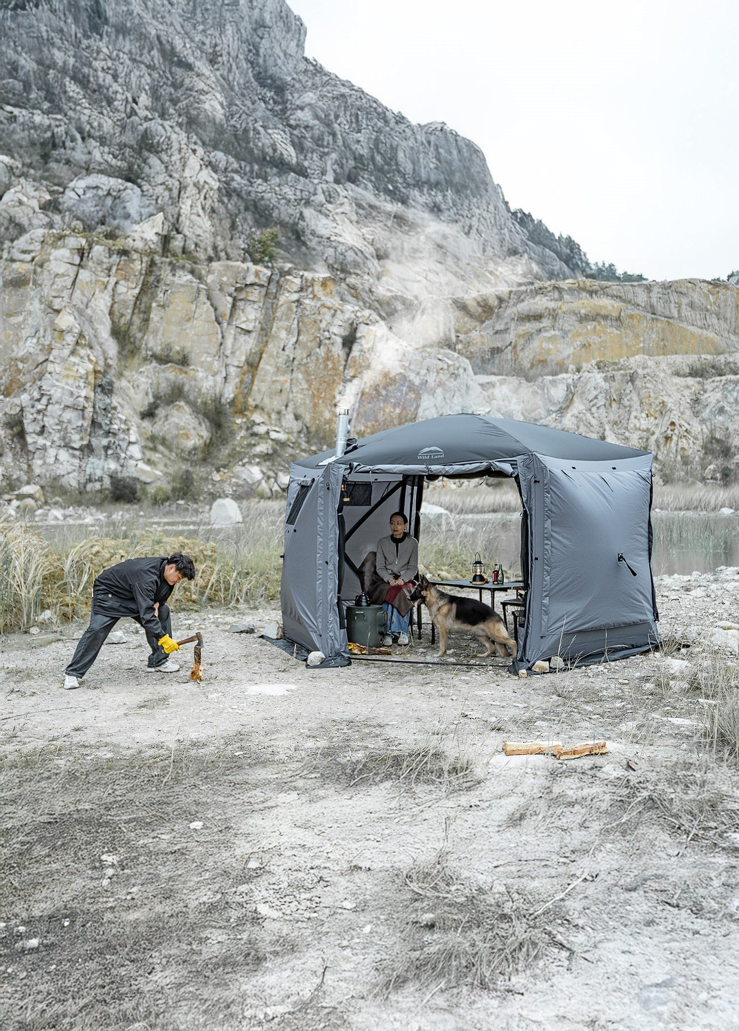 Wild Land Hub Screen House 600 Lux, Hub Çadır Saniyeler İçinde Kolay Kurulum