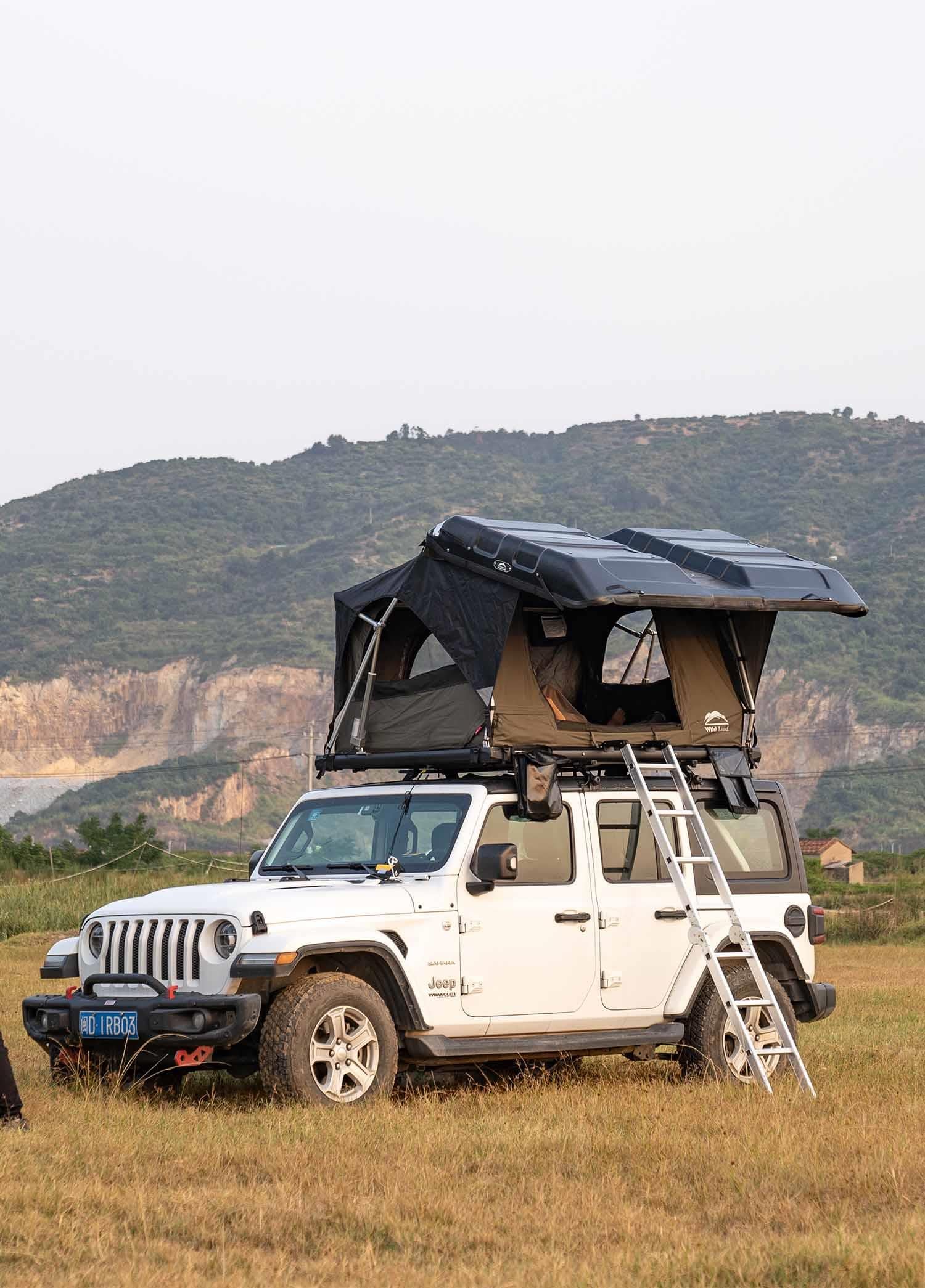 Wild Land Pathfinder Pro II ABS Sert Kabuklu Otomatik Elektrikli Araç Üstü Çadır