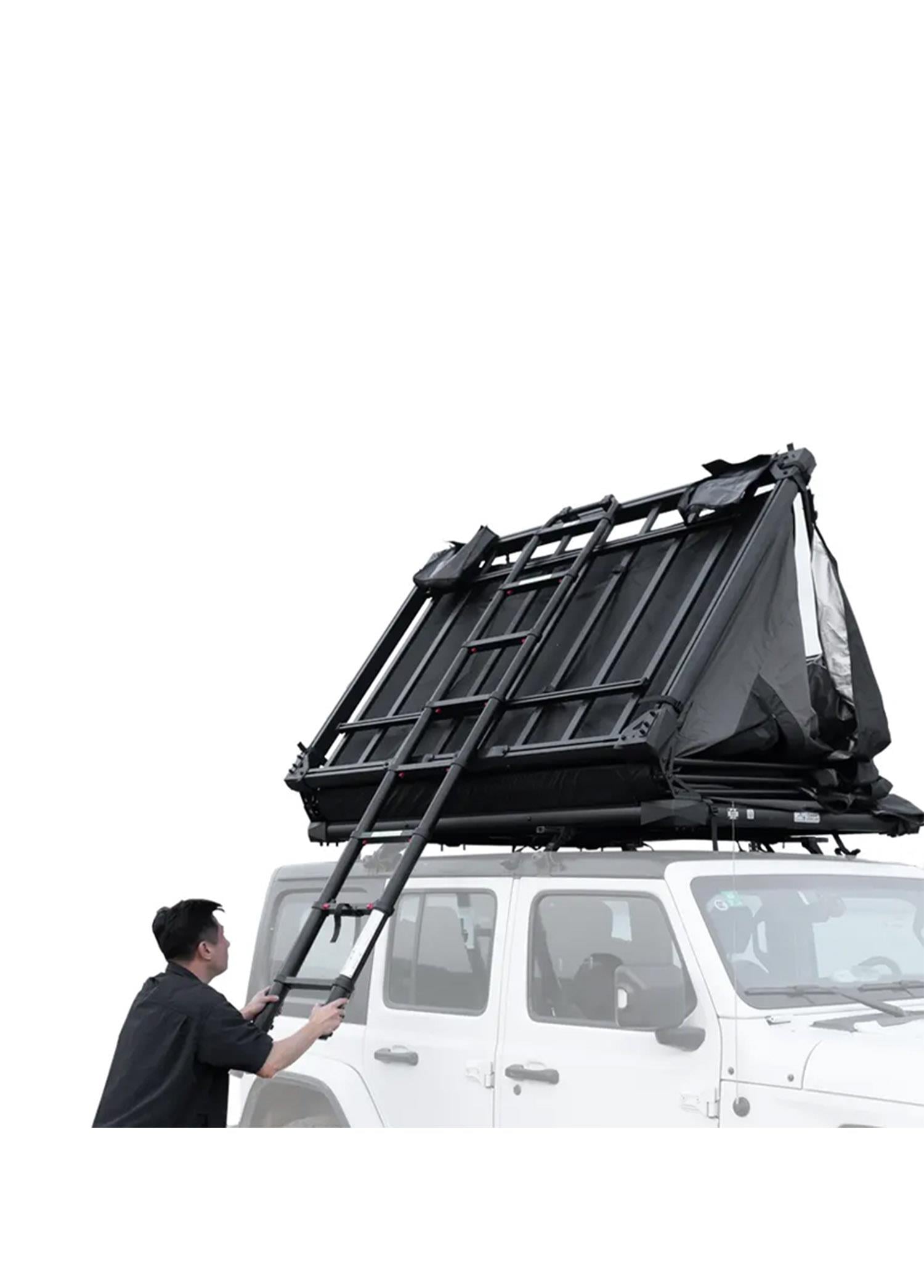 Wild Land Wild Cruiser Pro 160 Hızlı ve Kolay Kurulum & Katlama 3-4 Kişilik Alüminyum Araç Üstü Çadır
