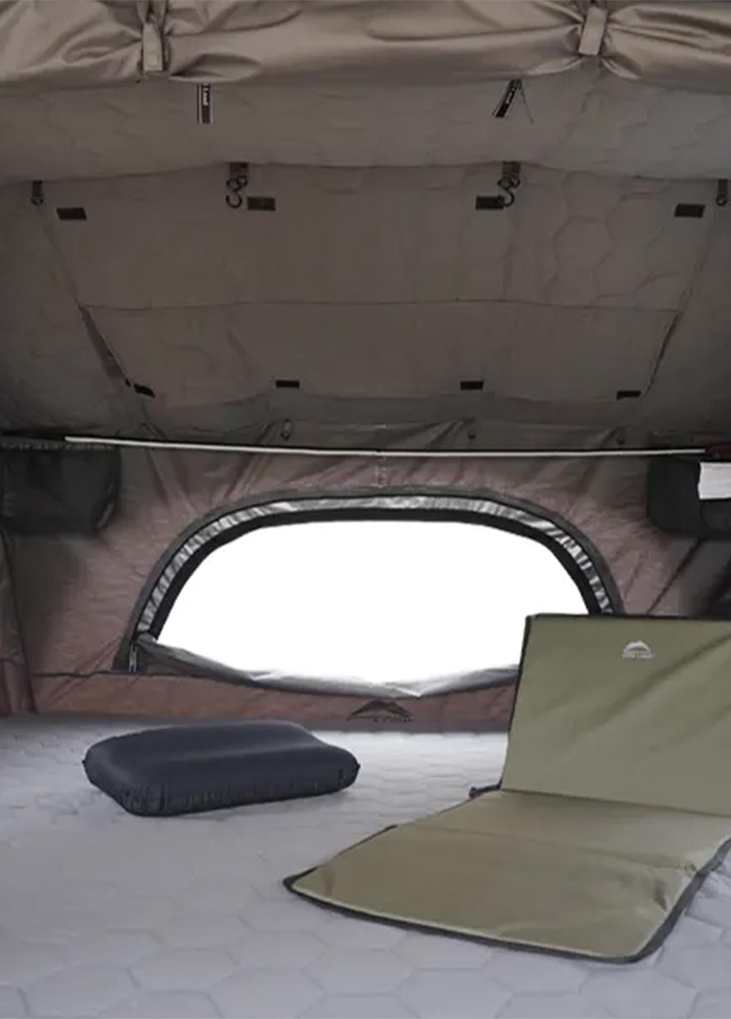 Wild Land Wild Cruiser Pro 160 Hızlı ve Kolay Kurulum & Katlama 3-4 Kişilik Alüminyum Araç Üstü Çadır