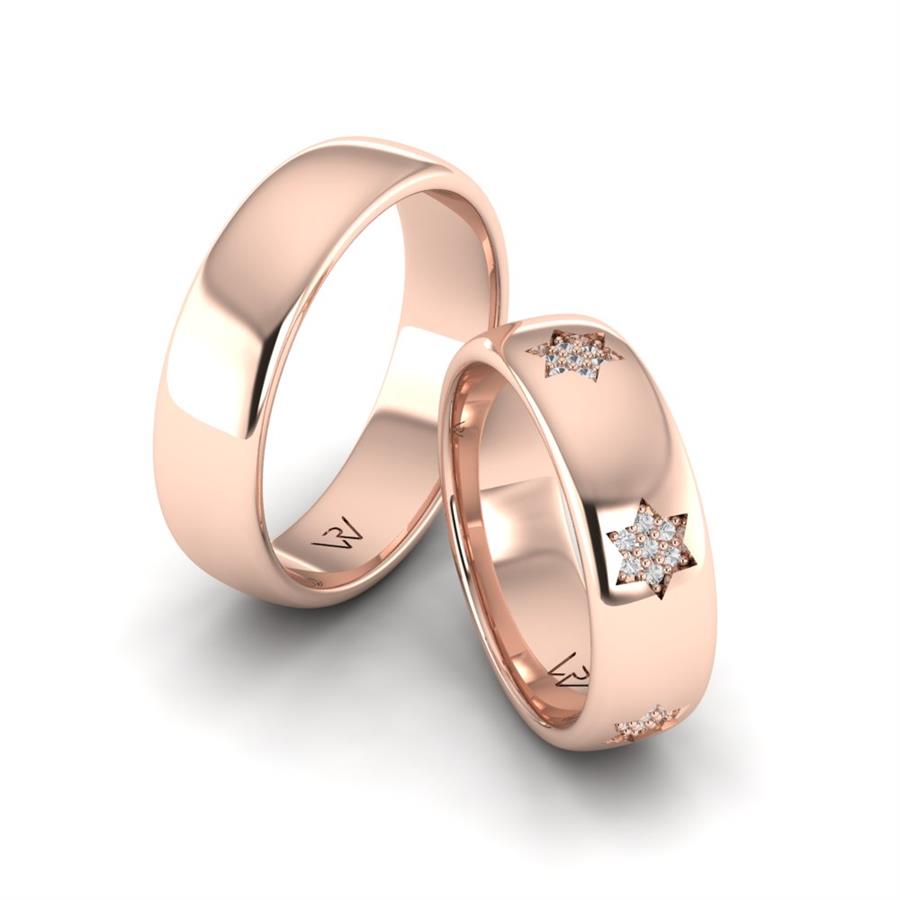 Alliances modernes Glorious Impression Or Rose