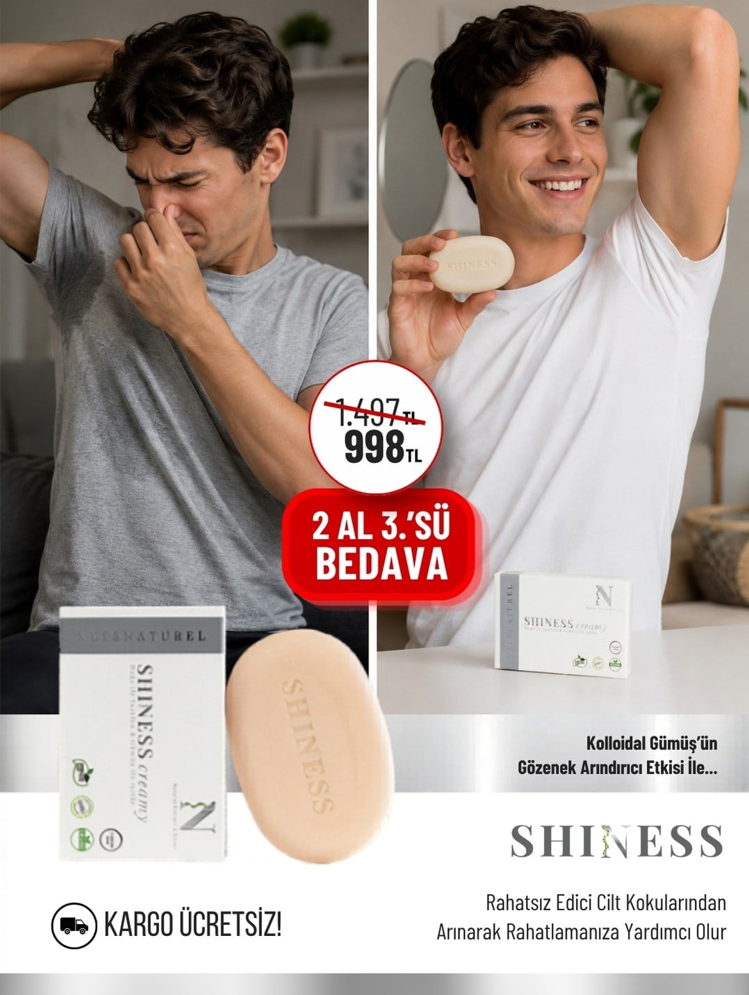 SHINESS Collaidal Gümüş Sabunu