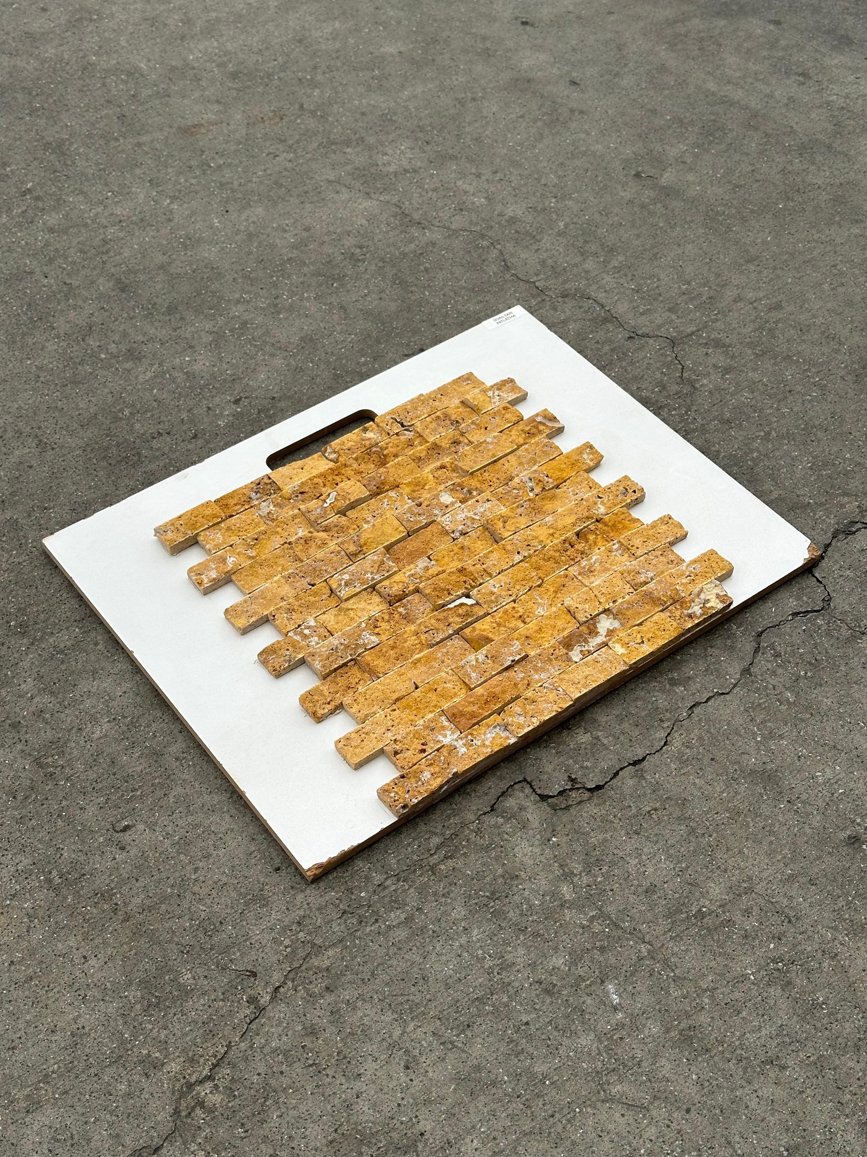 23x48mm Patlatma Taş Sivas Sarı 