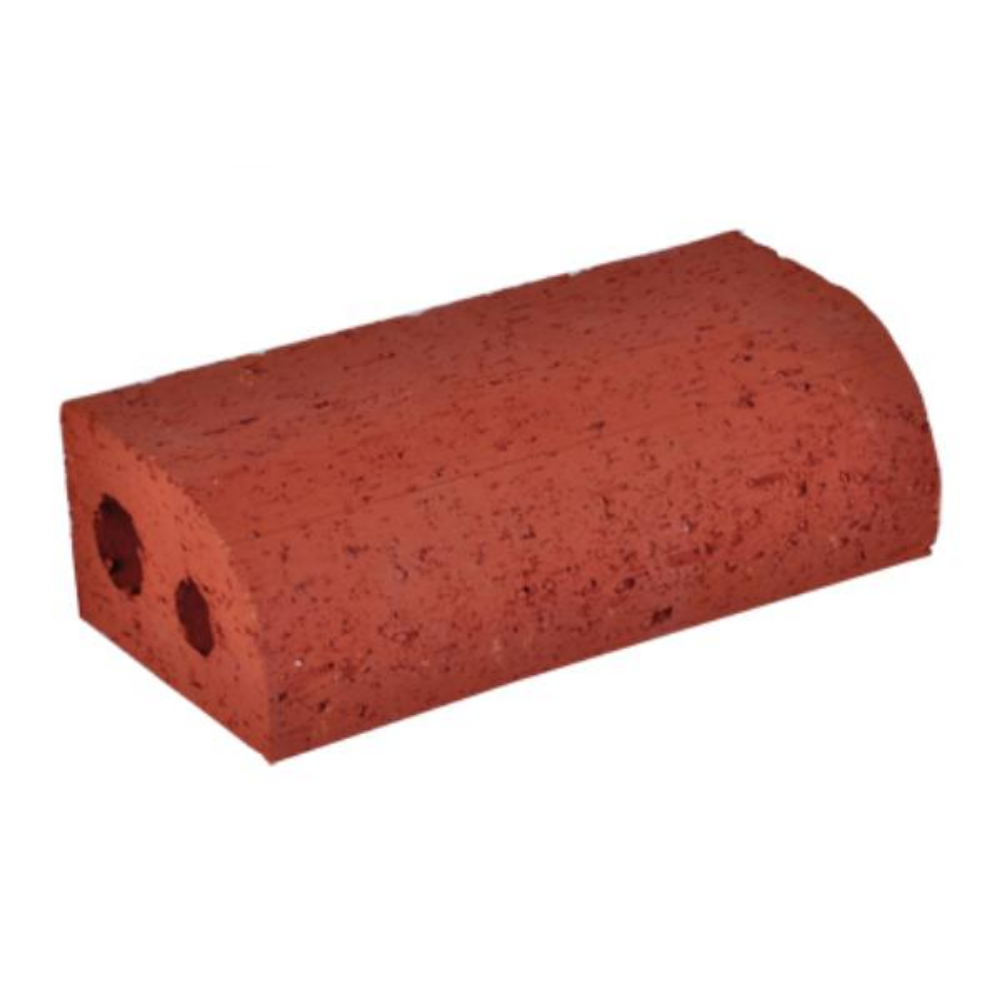 Çeyrek Daire Naturel Kırmızı Pres Tuğla