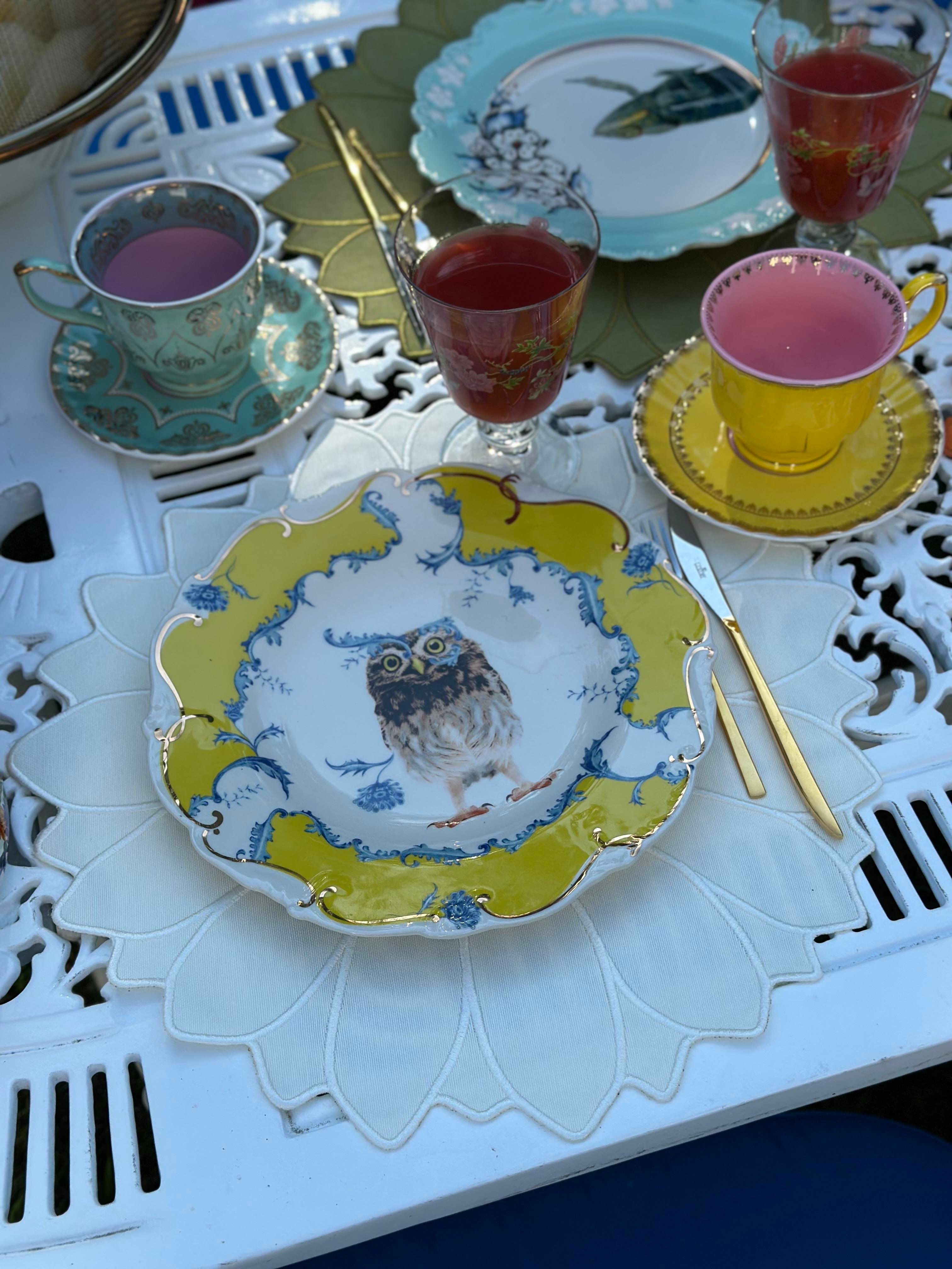 Refcrea Papatya Model Amerikan Servis 2'li Beyaz