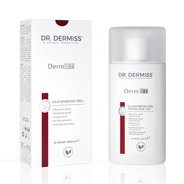 DermWT Lekeli Cilt Temizleme Jeli 200 ml