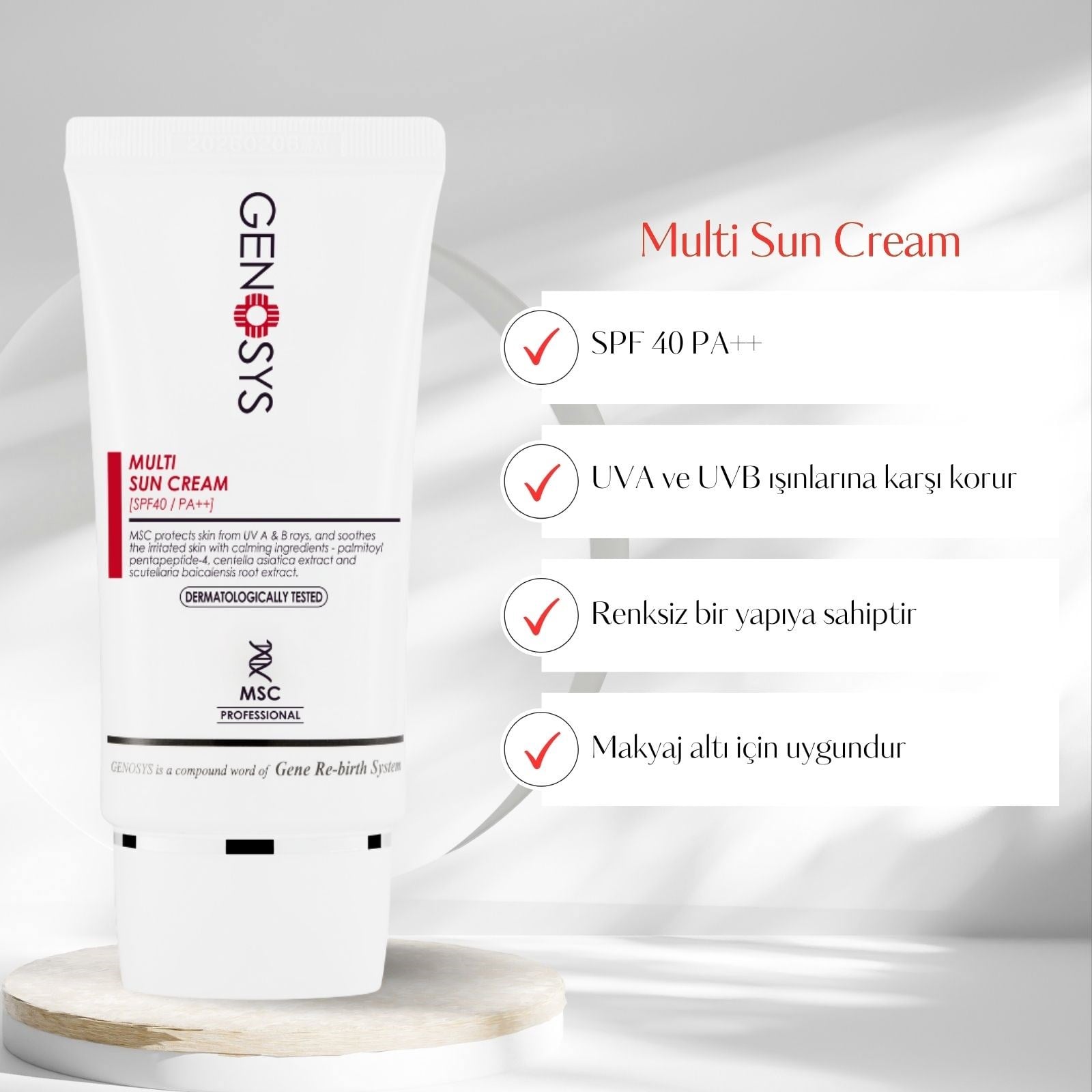 Multi Sun Cream 40 ml