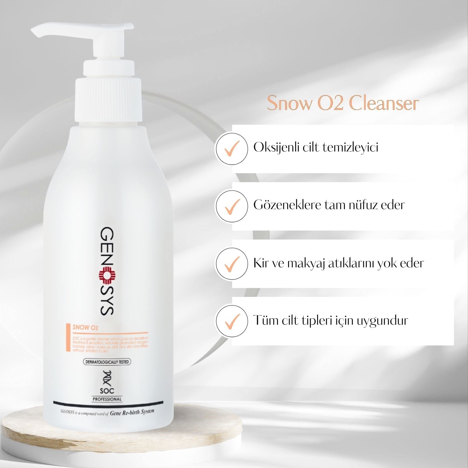 Snow O2 Cleanser 180ml