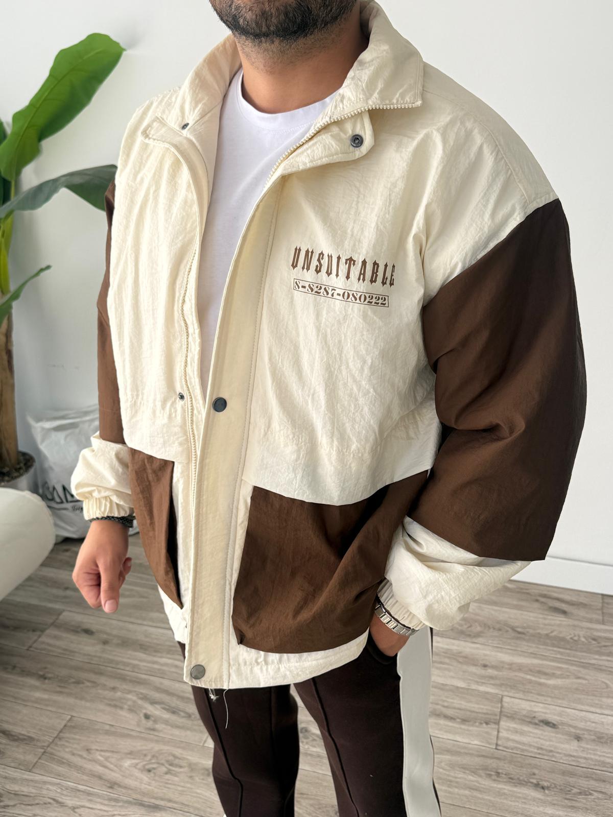 Krem Urban Oversize Torba Cepli Mont 