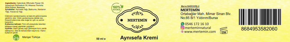 Aynısefa Kremi 50 ml