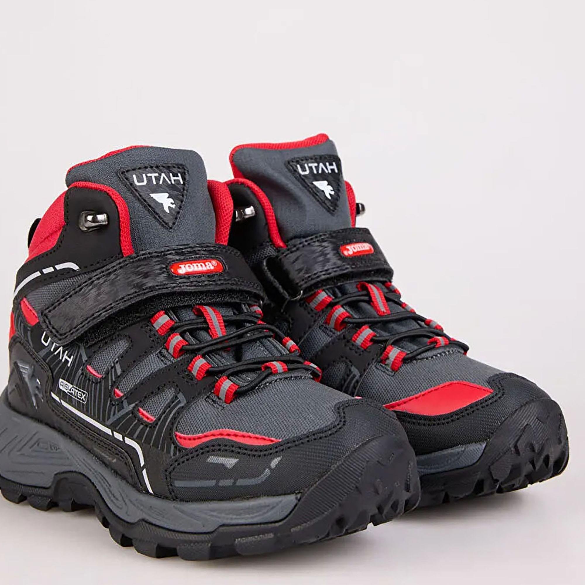 Joma Çocuk Günlük Spor Ayakkabı Utah Jr 2401 Black Red Jutahw2401V