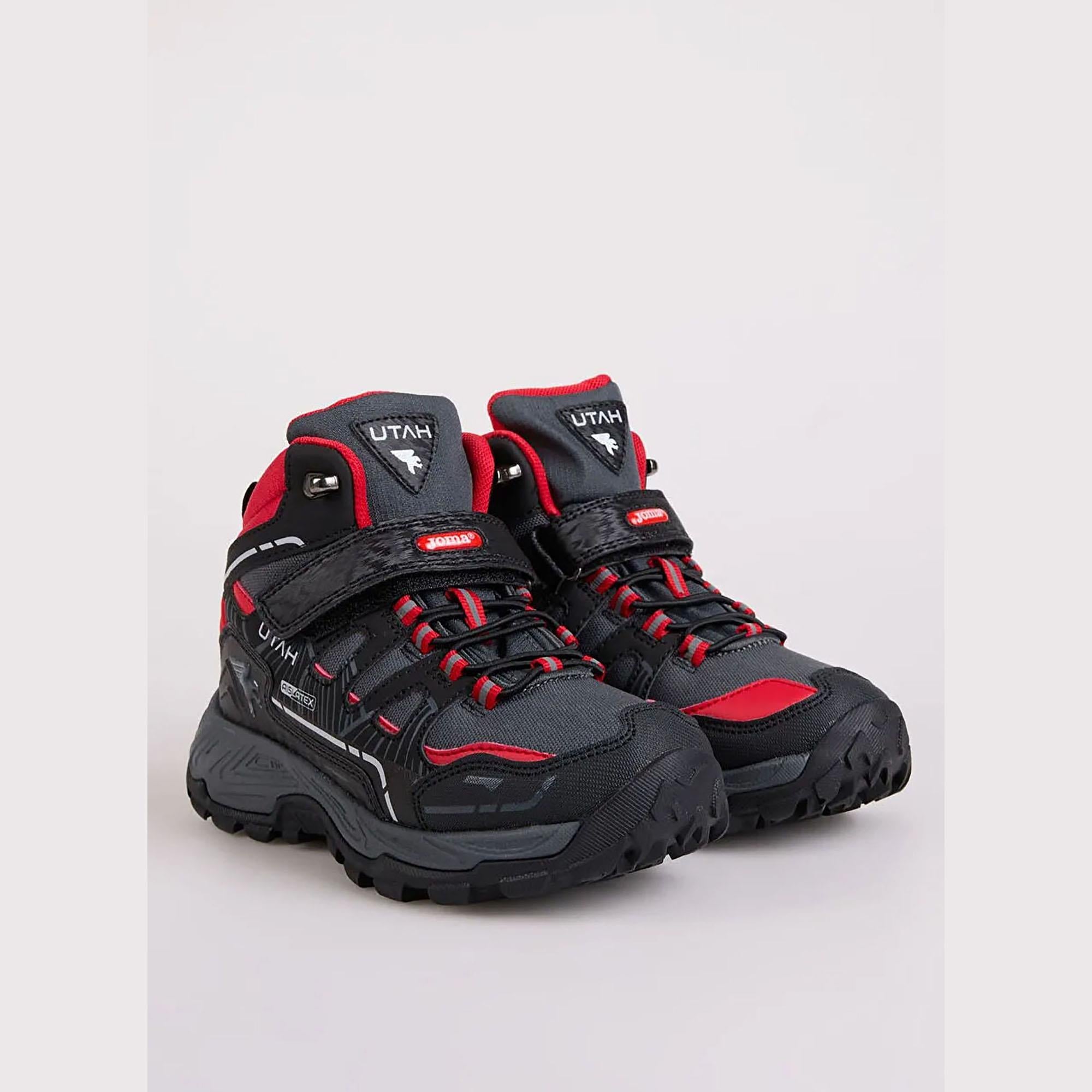 Joma Çocuk Günlük Spor Ayakkabı Utah Jr 2401 Black Red Jutahw2401V