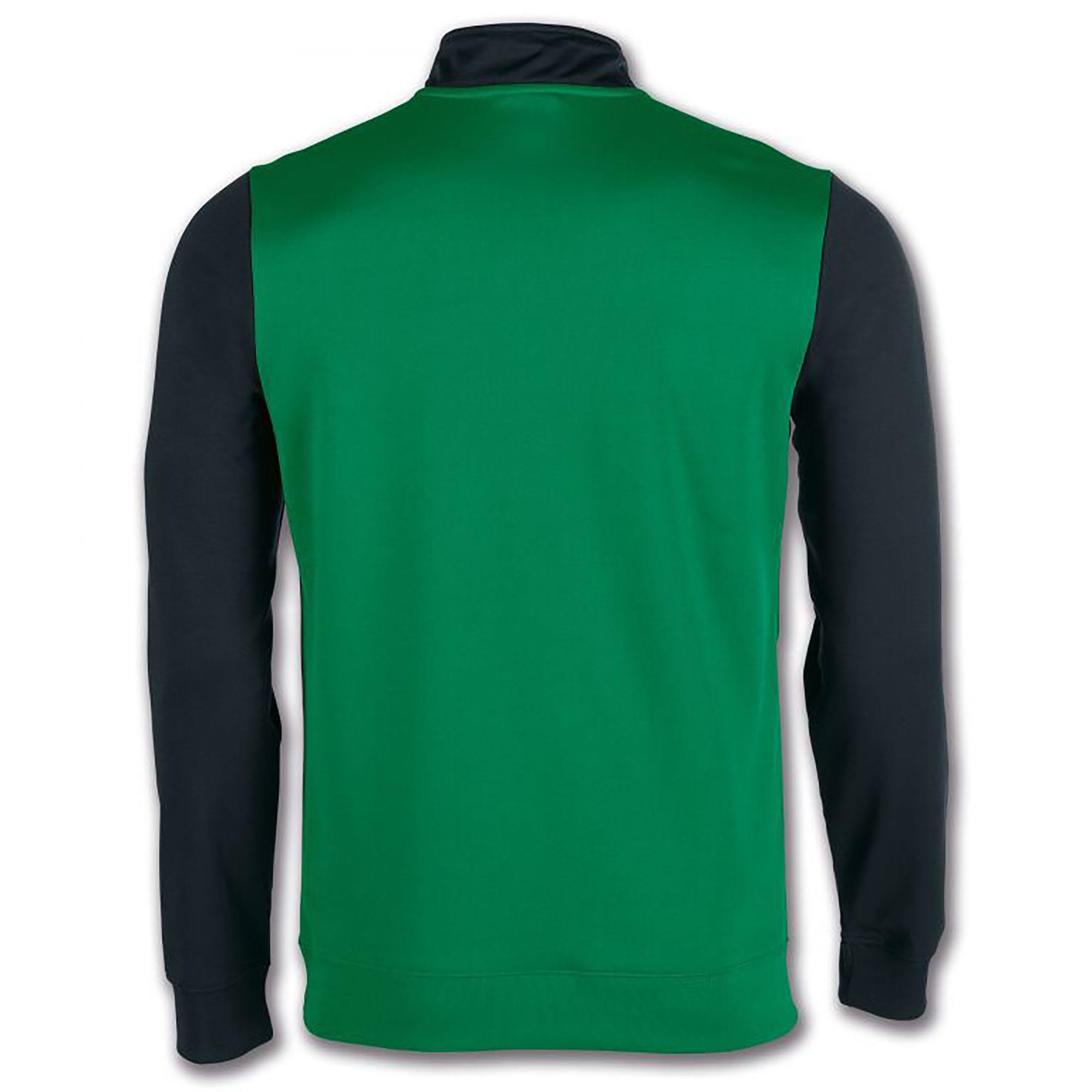 Joma Erkek Sweatshirt 1-2 Zipper Winner 100947.401 SWEATSHIRT 1-2 ZIPPER WINNER GREEN-BLACK