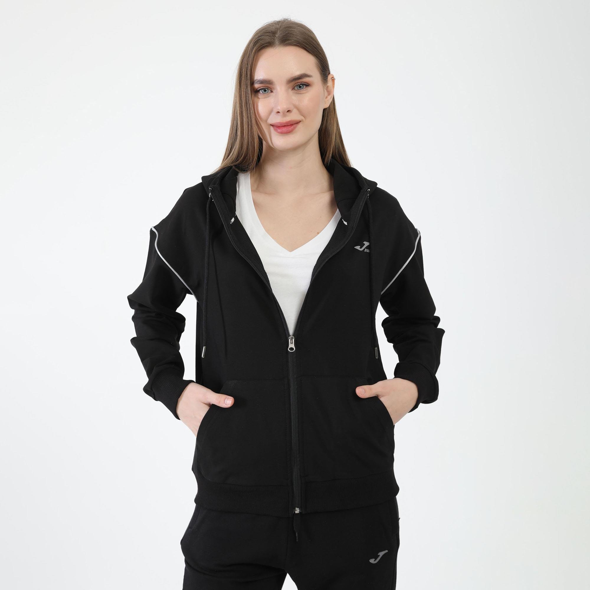 Joma Kadın Günlük Sweatshirt Kapşonlu Full Zip Violeta W 6222303