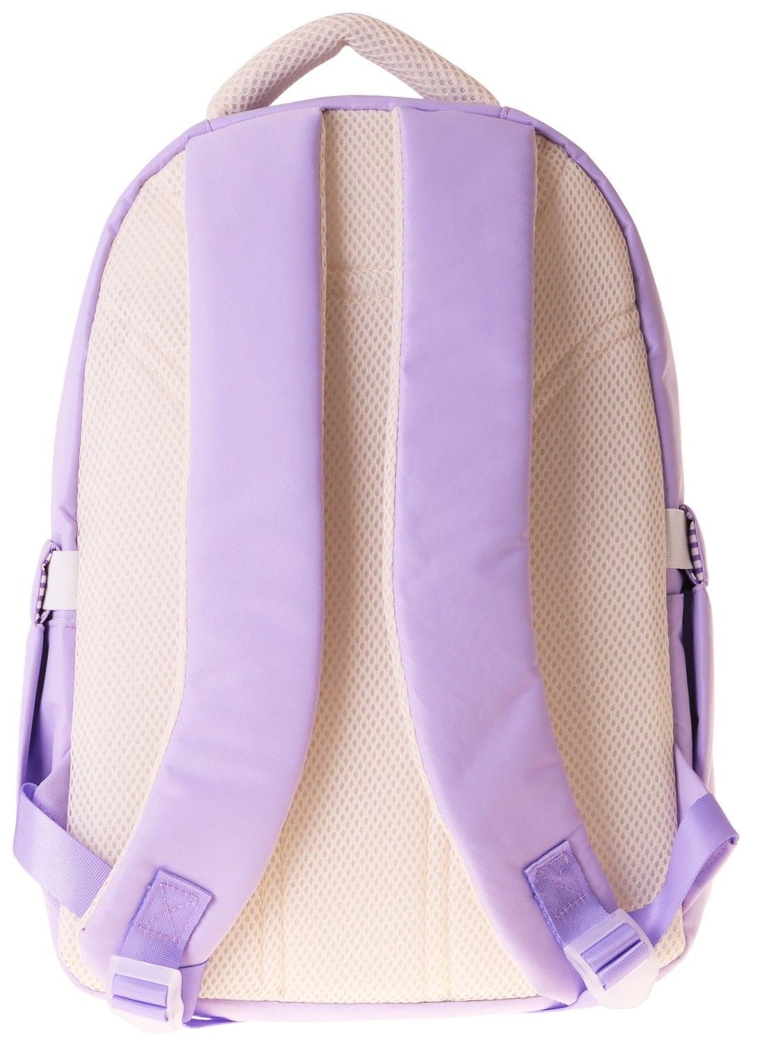 CalaCilo Dört Bölmeli Peluşlu K-Pop Lilac Peluş Ayı Aksesuarlı Lila Kız Çocuk İlkokul Sırt Çantası - C4104