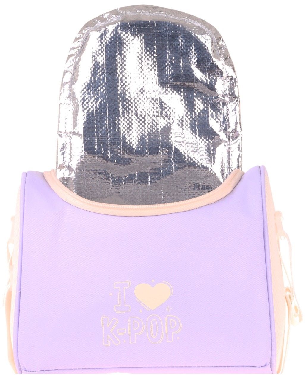 CalaCilo Kız Çocuk K-Pop Lilac Isı Yalıtımlı Okul Beslenme Çantası (Lila) - C4105