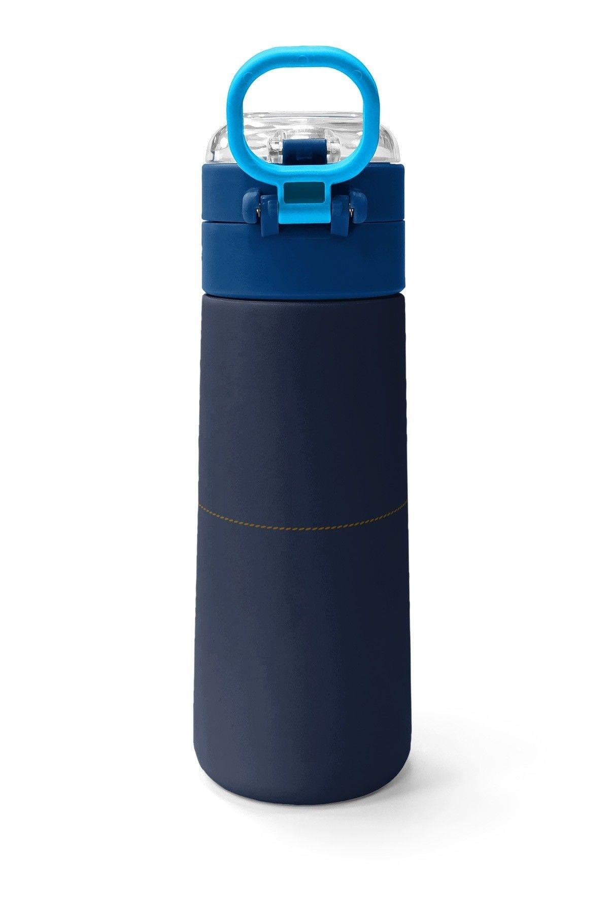 Coral High 500 ml Erkek Çocuk Lacivert Kırmızı Little Dude Baskılı Çelik Termos Matara - Okul Suluğu