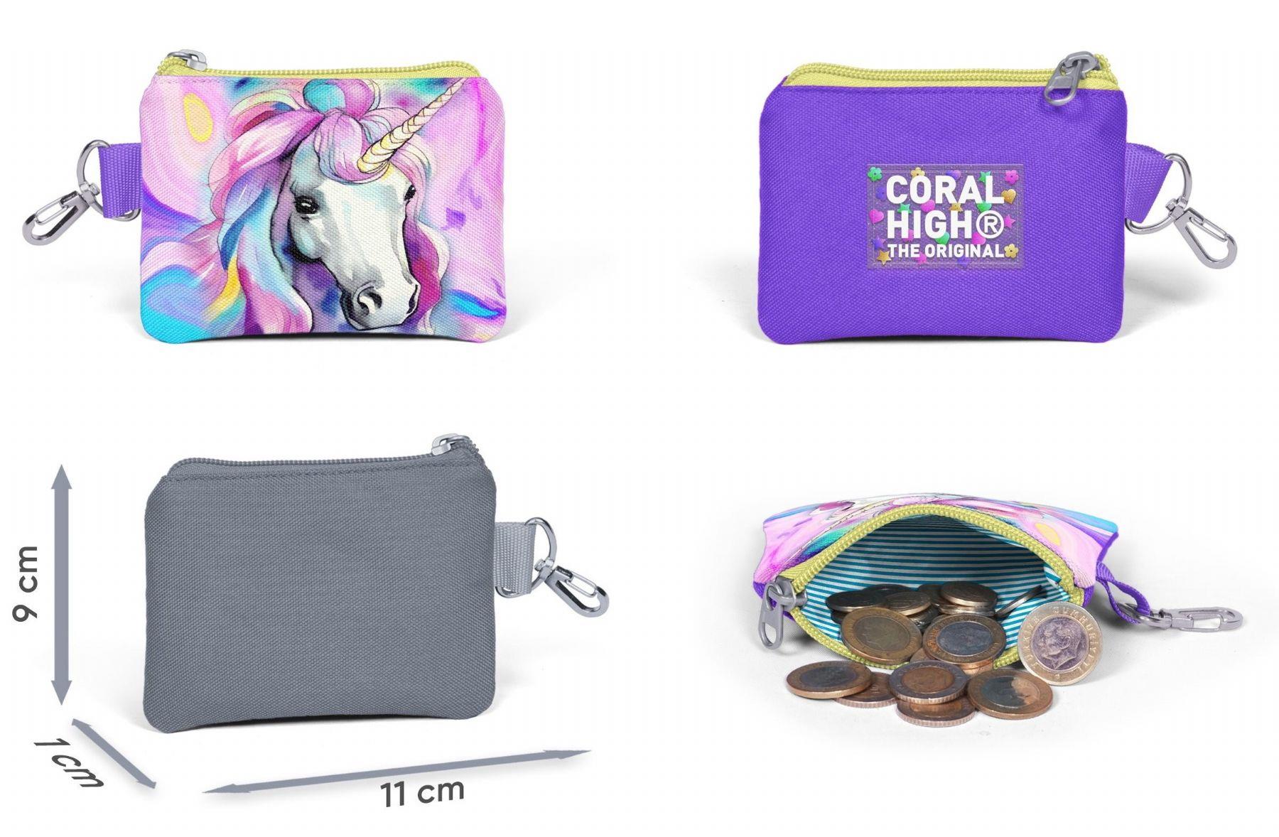 Coral High Beşli İlkokul/Ortaokul Çanta Seti - Unicorn - Kız Çocuk
