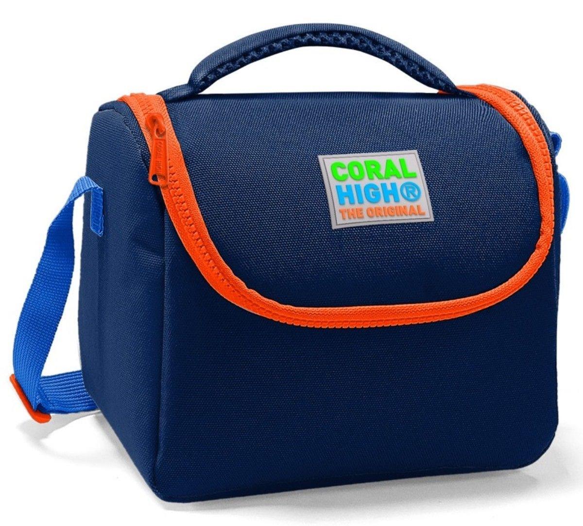 Coral High Erkek Çocuk İlkokul Okul Sırt Çantası ve Beslenme Çanta Seti - Lacivert Mavi