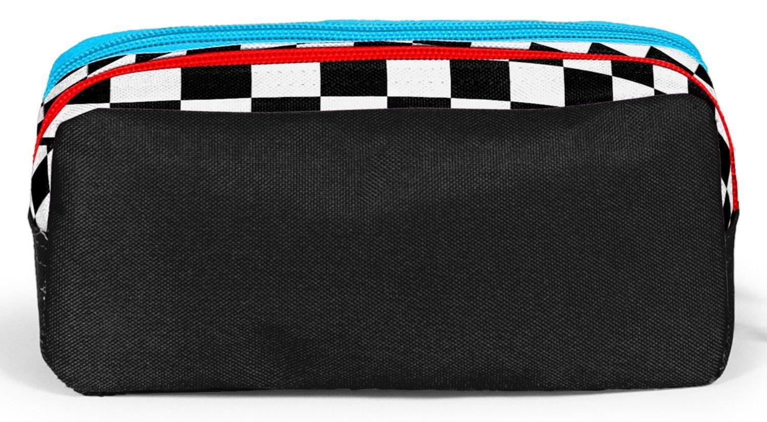 Coral High Erkek Çocuk Kırmızı Racing Araba Baskılı İki Bölmeli Kalem Çantası/Kalemlik 31057