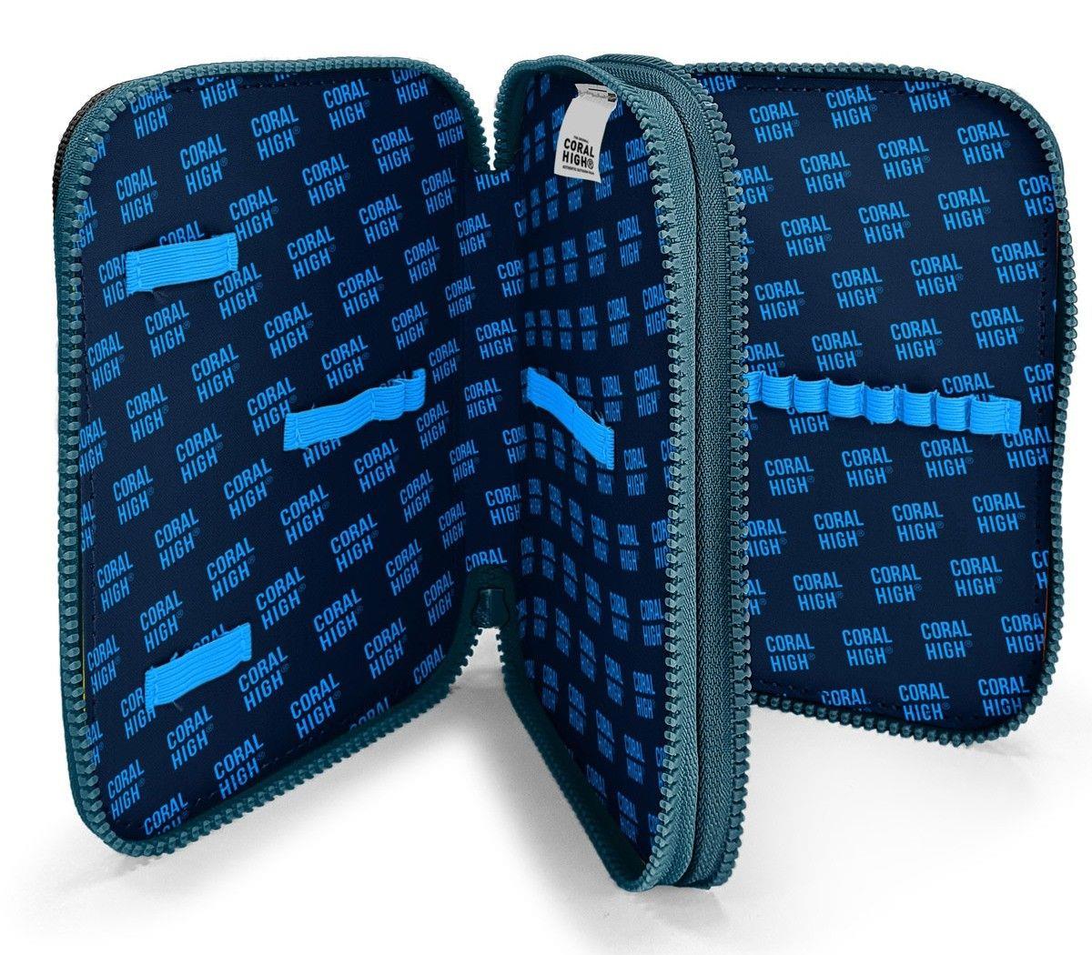 Coral High Erkek Çocuk Organizer Kalemlik/Kalem Çantası - Nefti Yeşil Oyun Konsolu 11155