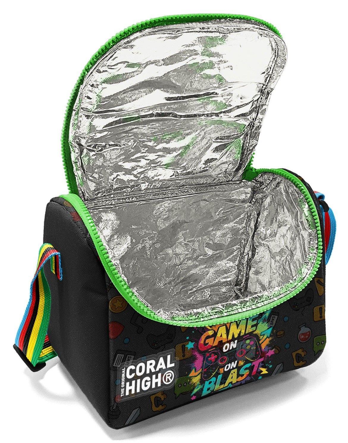 Coral High Erkek Çocuk Oyun Baskılı Isı Yalıtımlı Beslenme Çantası 37158