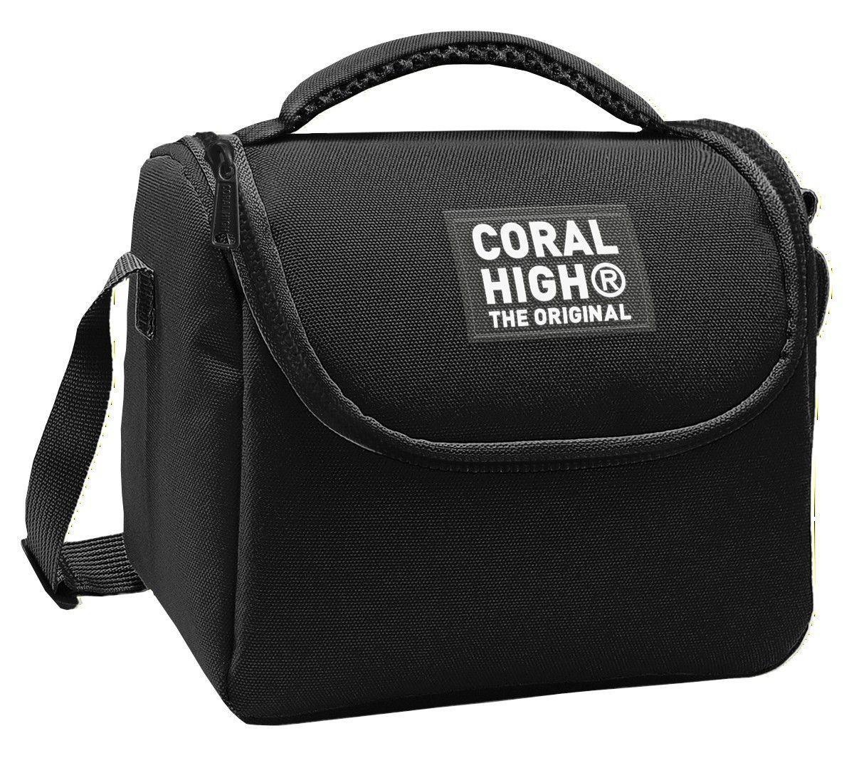 Coral High Erkek Çocuk Siyah Gri Isı Yalıtımlı Beslenme Çantası 37140