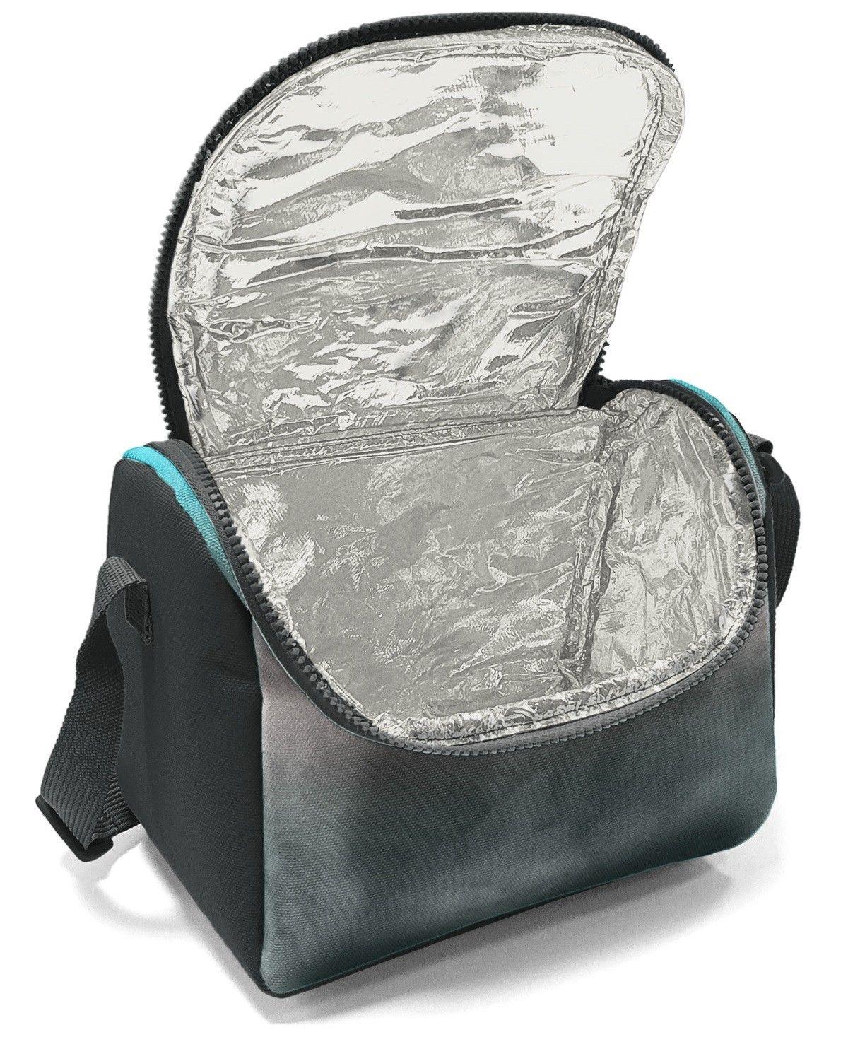 Coral High Erkek Çocuk Turkuaz Gri Batik Desenli İlkokul Okul Çanta Seti ve Bel Çantası