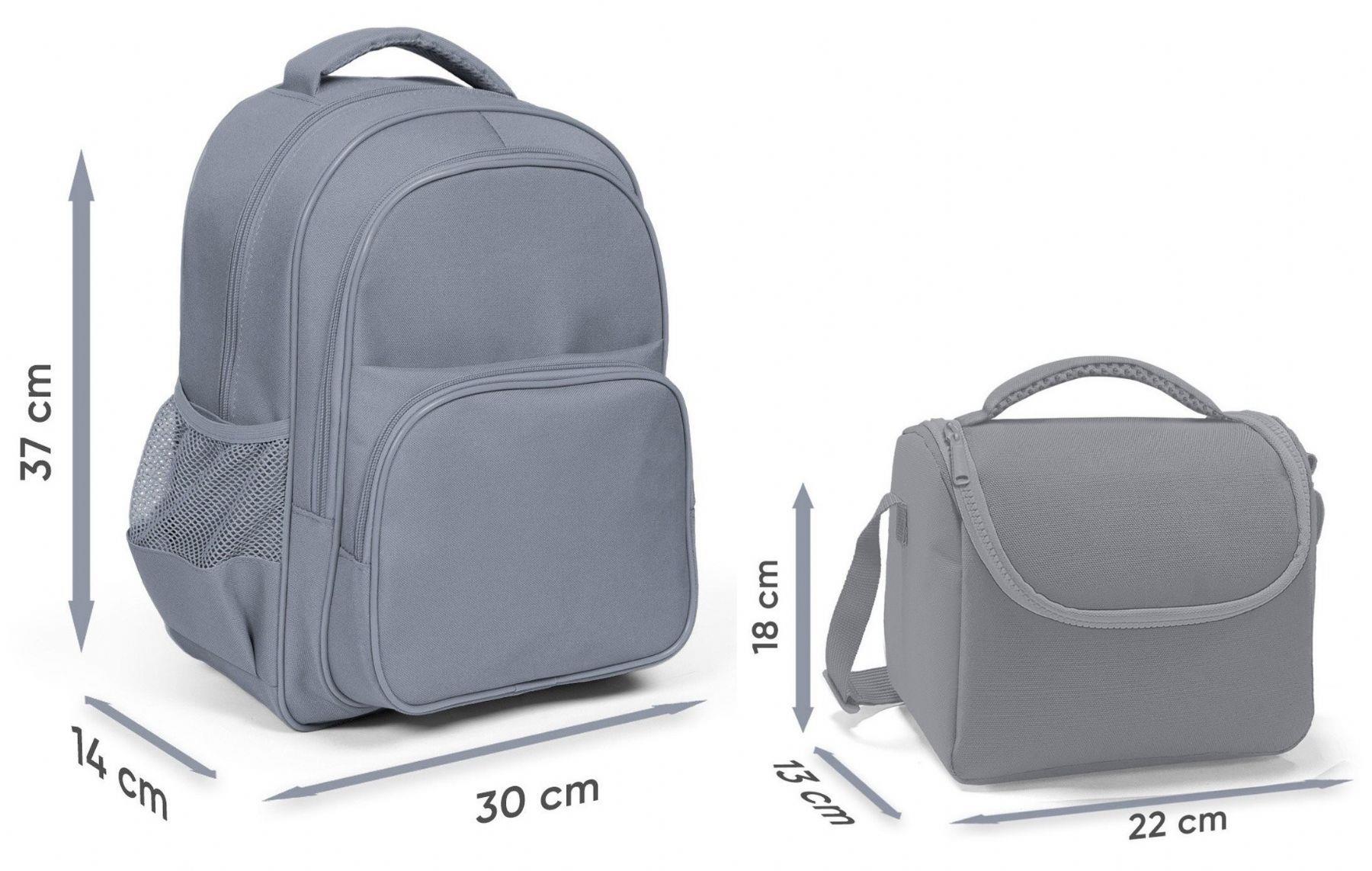 Coral High Erkek Çocuklara Özel İlkokul Çantası ve Beslenme Çantası Takım - Siyah Sarı Robot