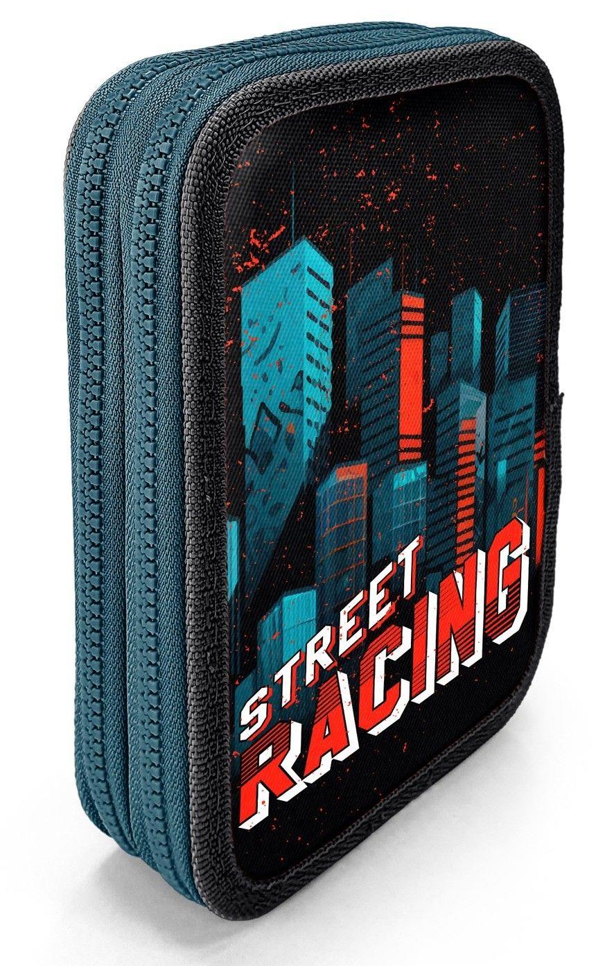 Coral High İki Katlı Düzenleyici Kalem Kutusu - Yeşil Yarış Arabası, Erkek Çocuk, Yeşil Yarış Arabası 11151