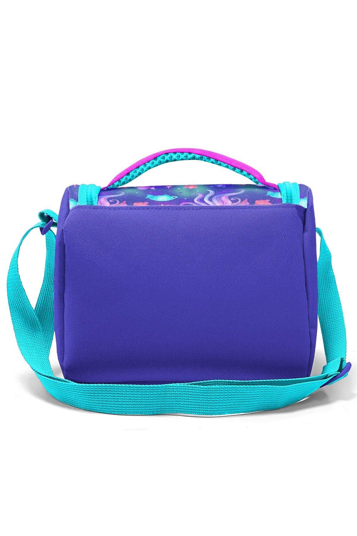 Coral High Kids Lavanta Turkuaz Deniz Temalı 3'lü Okul Çanta Seti SET0114422 - Kız