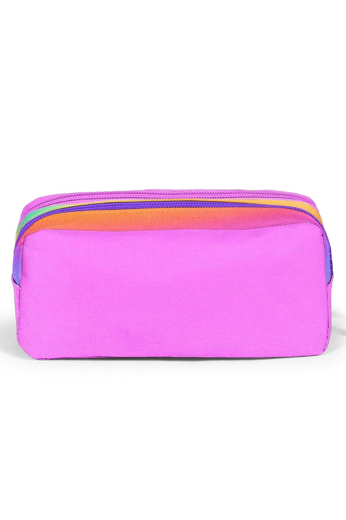 Coral High Kids Renk Geçişli 3'lü Okul Çanta Seti SET0114425 - Kız