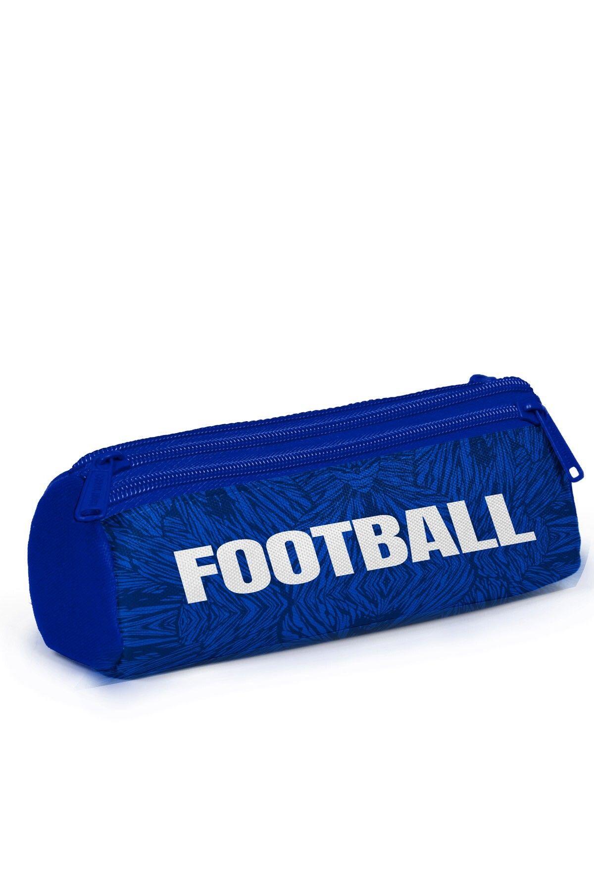 Coral High Lacivert Saks Futbol Desenli 3'lü Okul Çanta Seti SET0123697 - Erkek