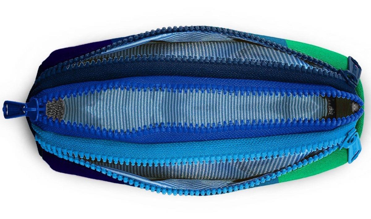 Coral High Lacivert Yeşil Renk Geçişli Erkek Çocuk Üç Gözlü Kalemlik 22097