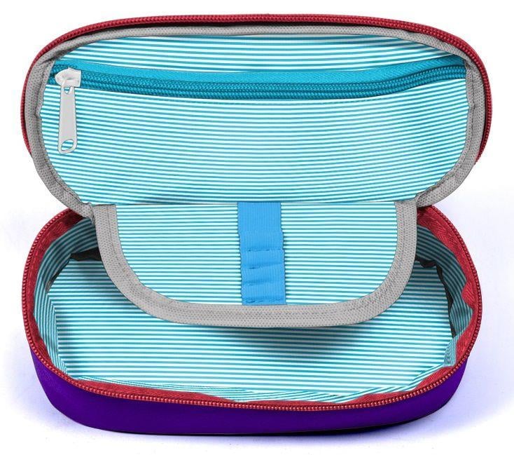 Coral High Mor Organizer Kalem Çantası