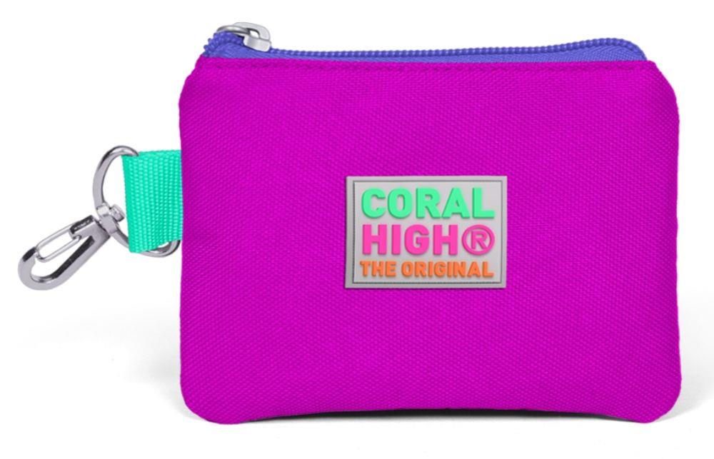 Coral High Pembe Renk Bozuk Para Çantası