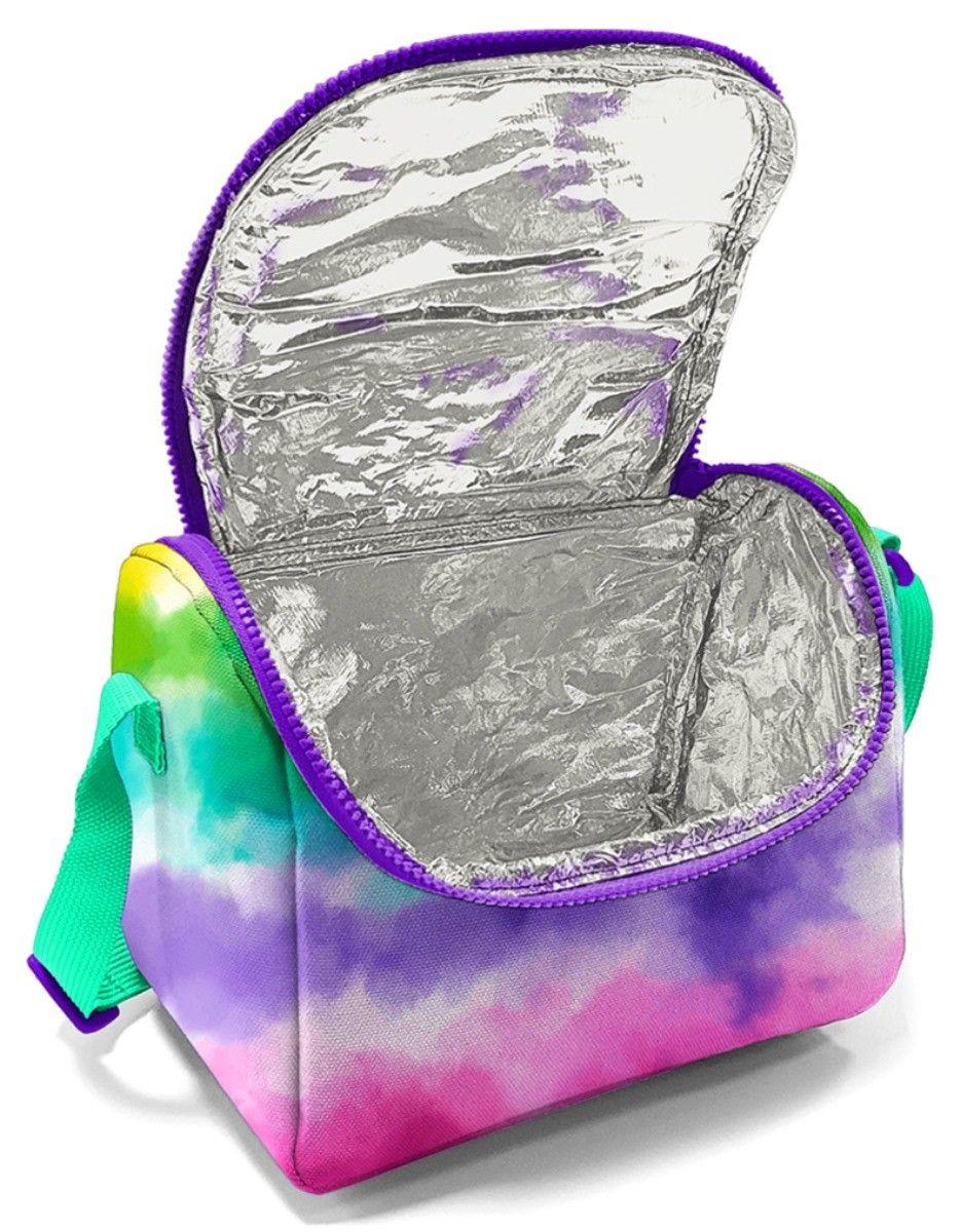 Coral High Renkli Boyama Üçlü Okul Çantası ve Bel Çantası Seti