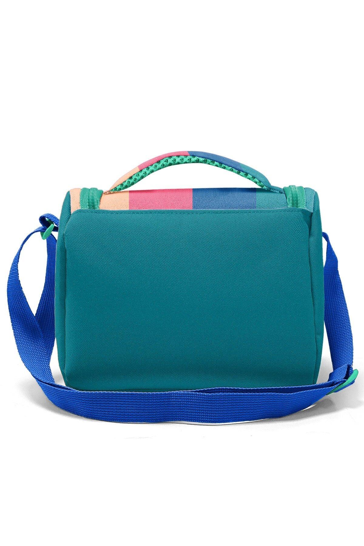 Coral High Renkli Çizgili 3'lü Okul Çanta Seti SET0123679 - Kız