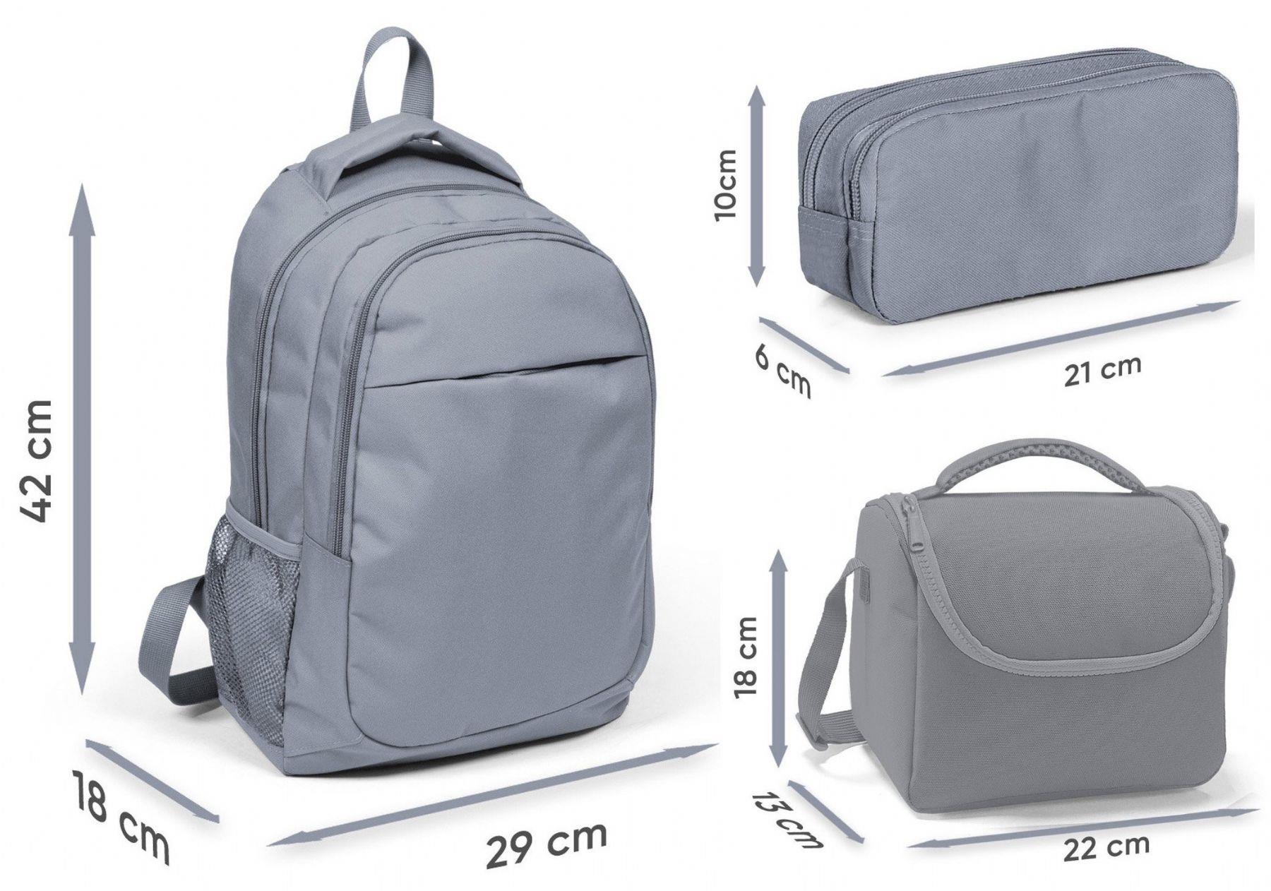 Coral High Üç Bölmeli Kız Çocuk, Pembe Kırmızı Fashion Girl, İlkokul ve Ortaokul Üçlü Okul Çanta Seti