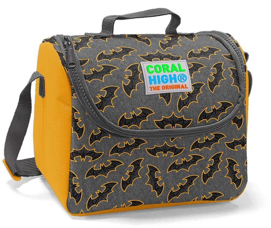 Coral High Yarasa Baskılı Erkek 3'lü İlkokul Çanta Seti